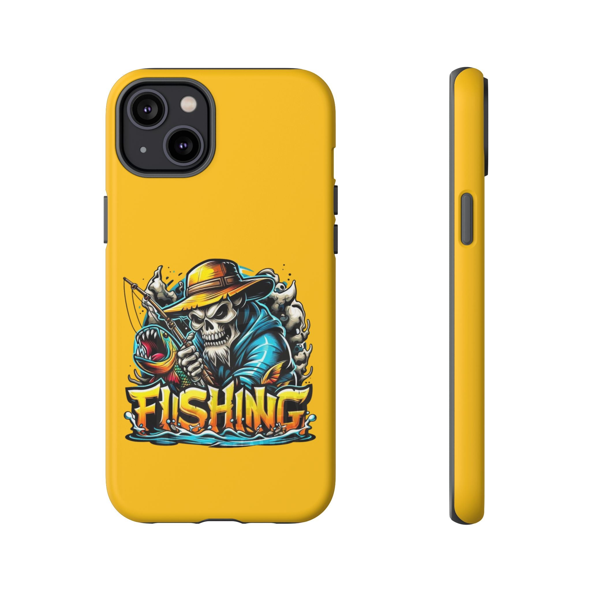 Skull Fisherman – Extreme Fishing iPhone Case