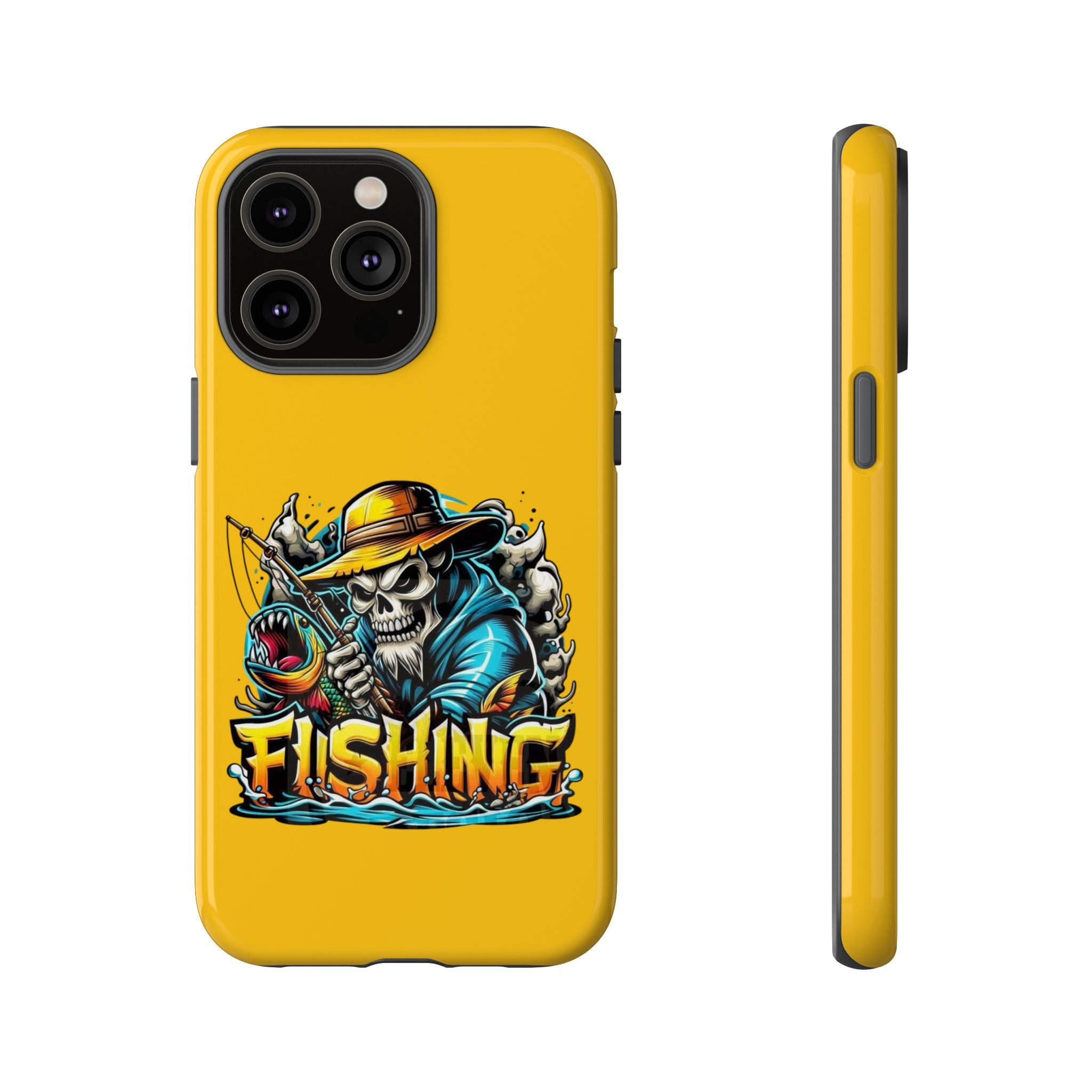 Skull Fisherman – Extreme Fishing iPhone Case