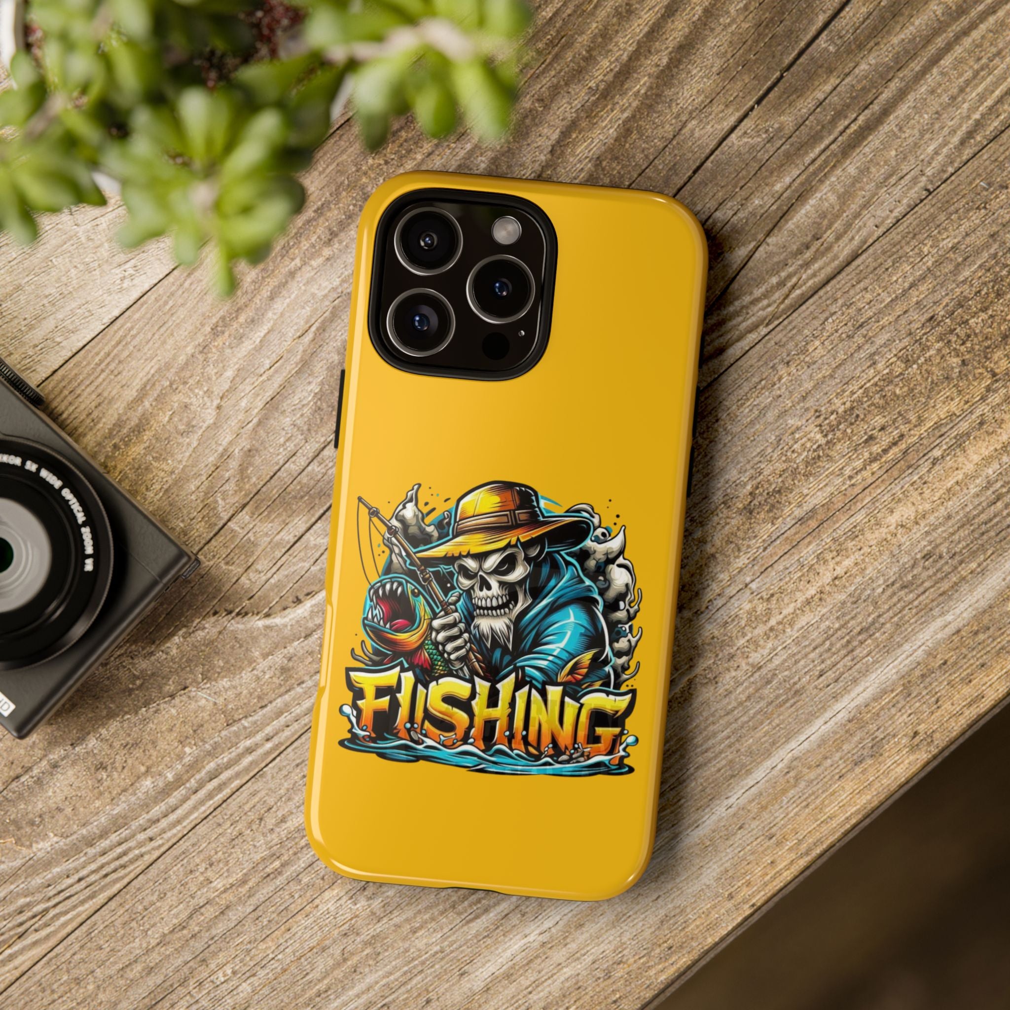 Skull Fisherman – Extreme Fishing iPhone Case