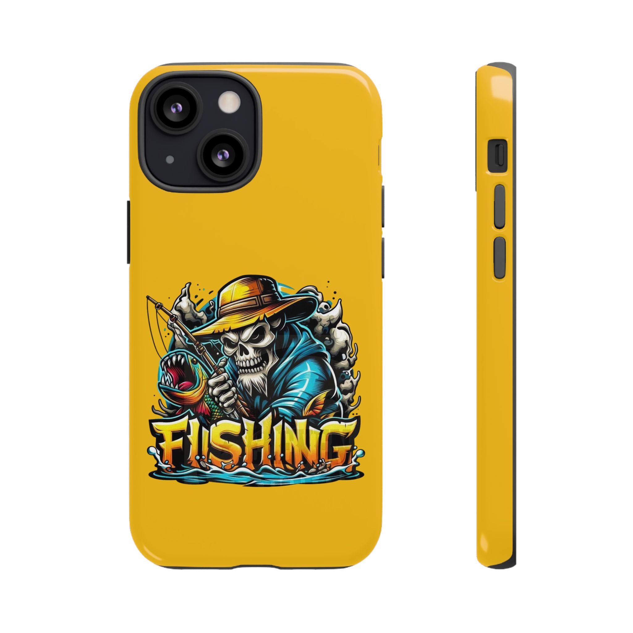 Skull Fisherman – Extreme Fishing iPhone Case
