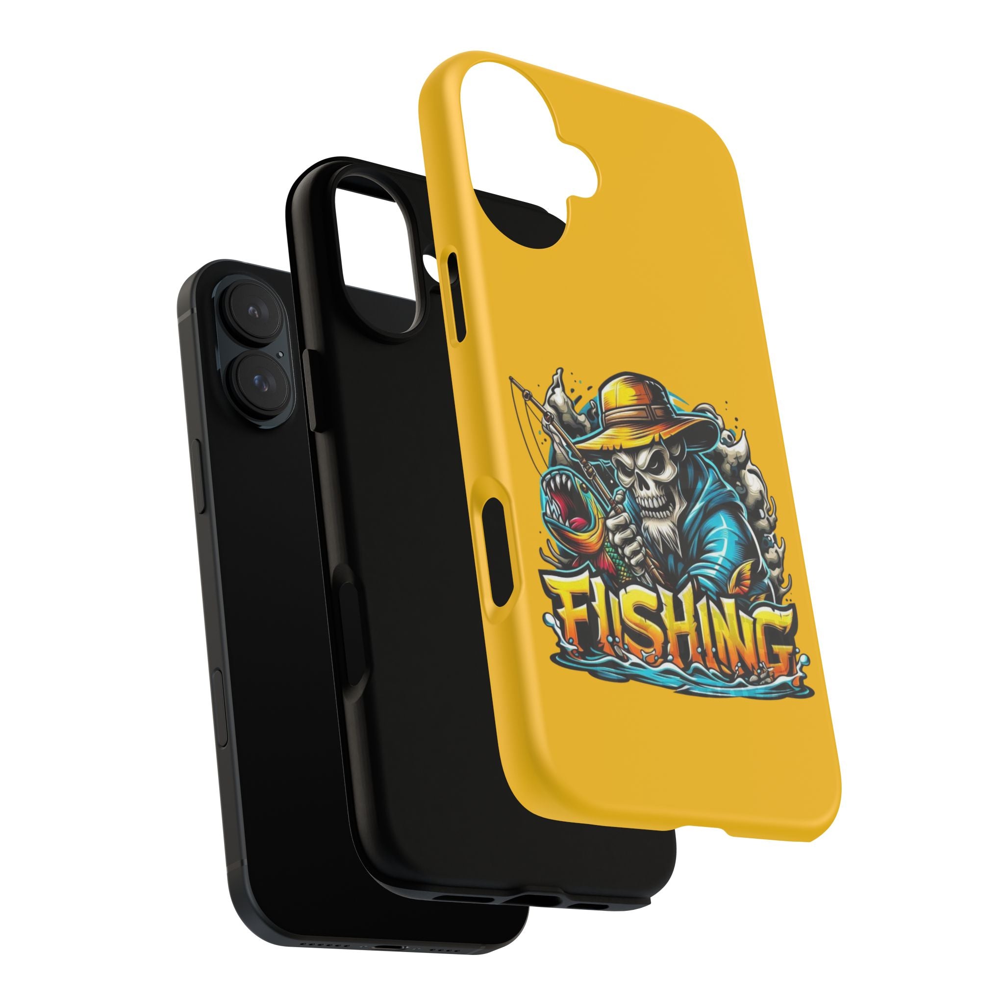 Skull Fisherman – Extreme Fishing iPhone Case