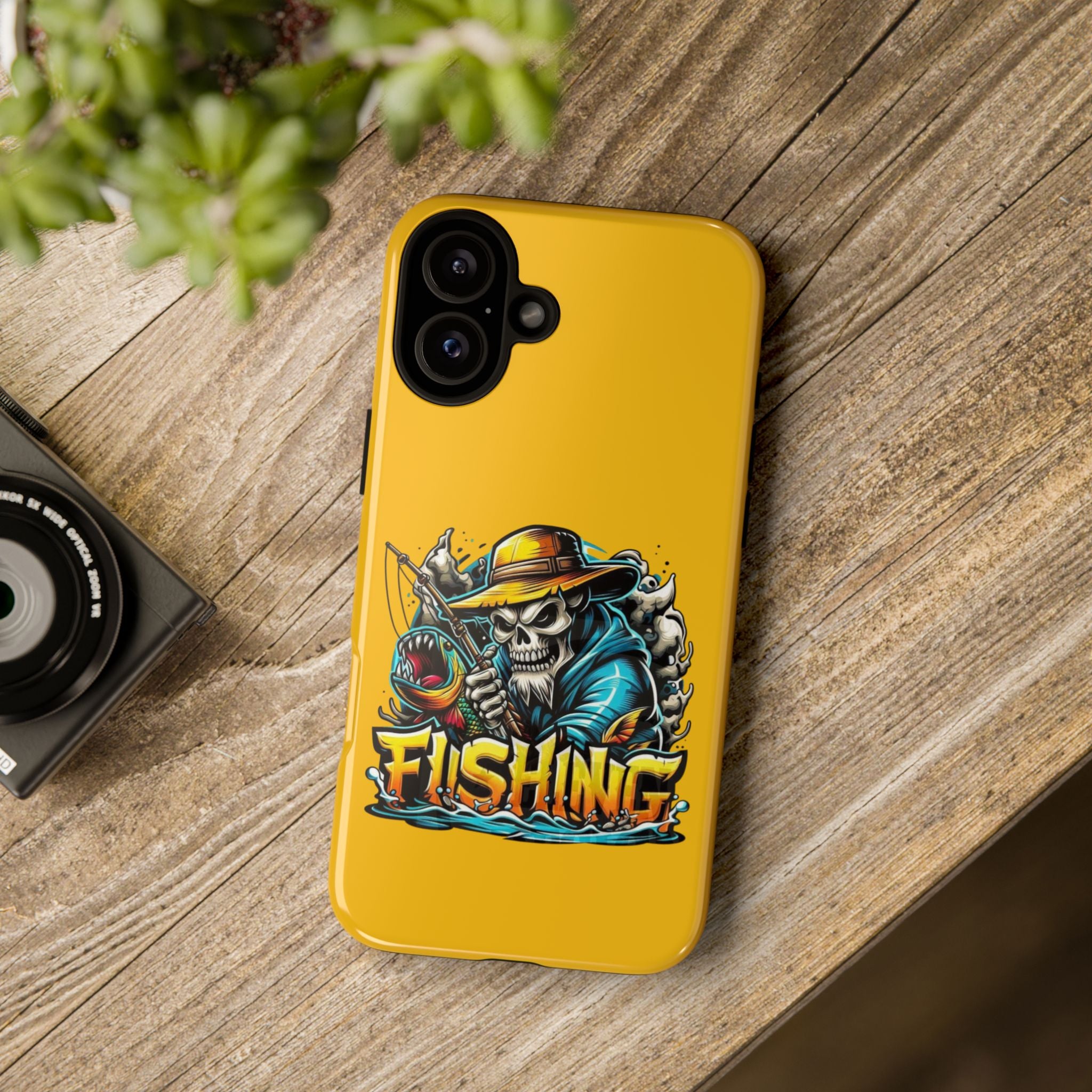 Skull Fisherman – Extreme Fishing iPhone Case
