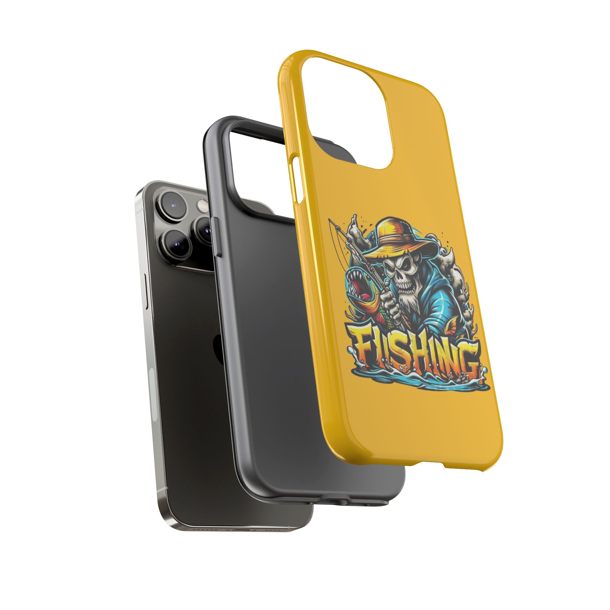 Skull Fisherman – Extreme Fishing iPhone Case