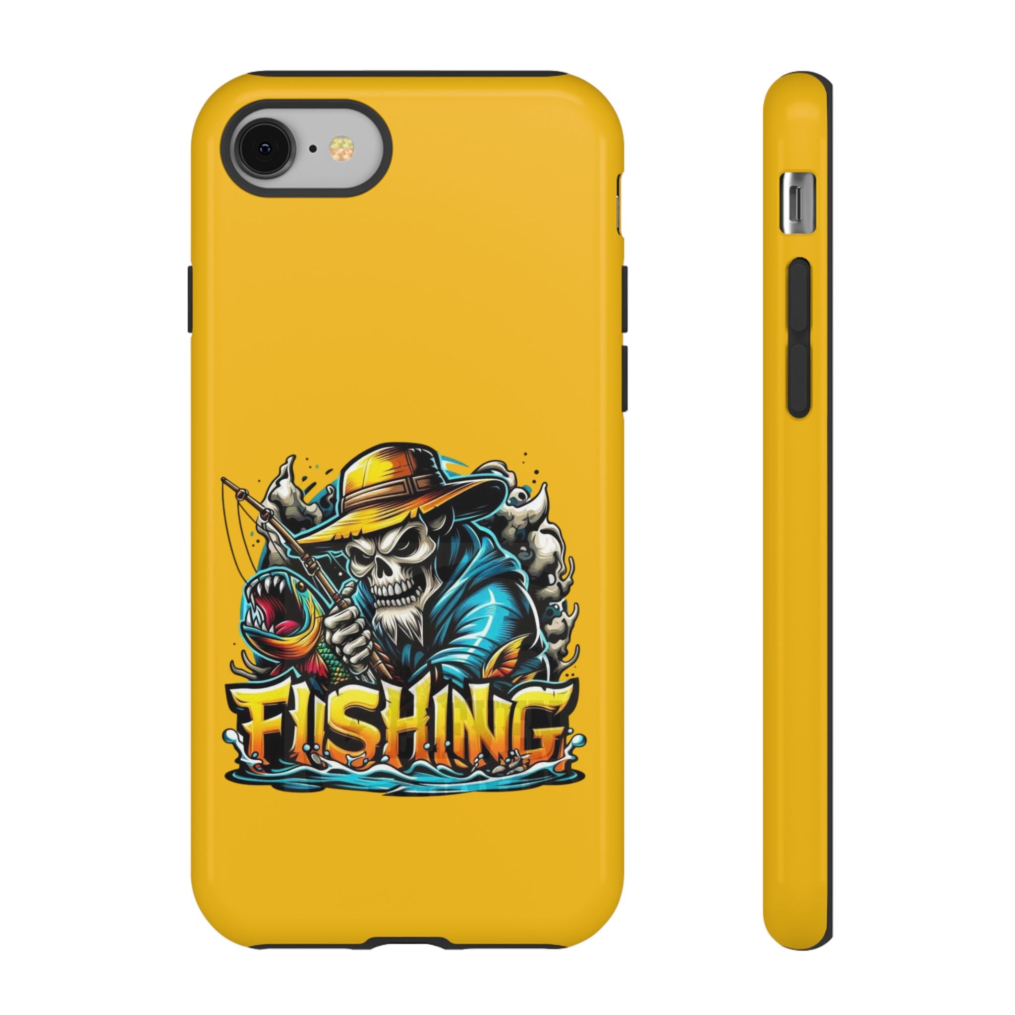 Skull Fisherman – Extreme Fishing iPhone Case