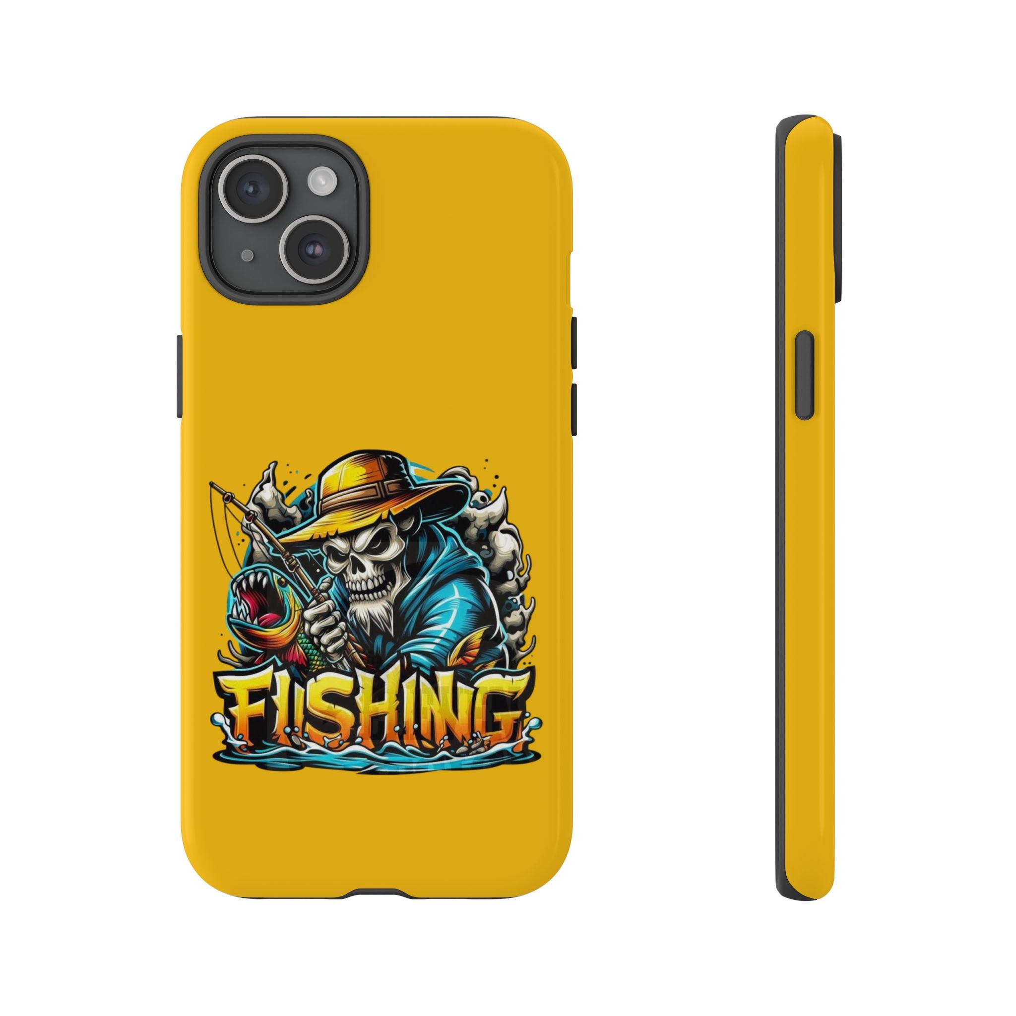 Skull Fisherman – Extreme Fishing iPhone Case