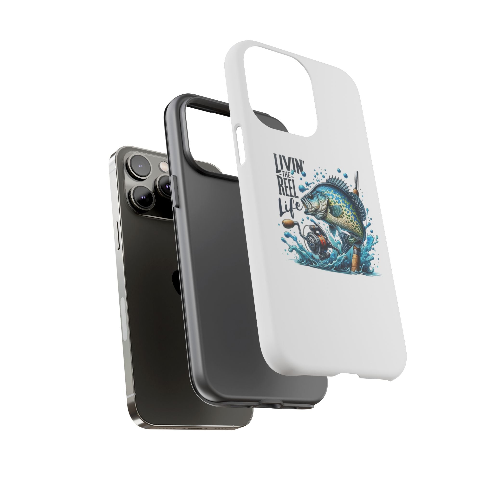 Livin’ The Reel Life – Crappie Fishing iPhone Case