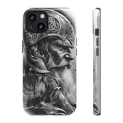 Viking Warrior & Longship – Norse Mythology iPhone Case
