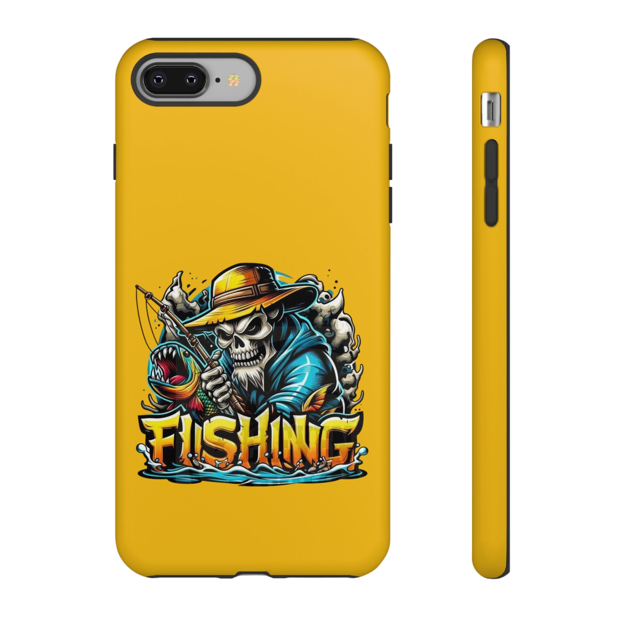 Skull Fisherman – Extreme Fishing iPhone Case