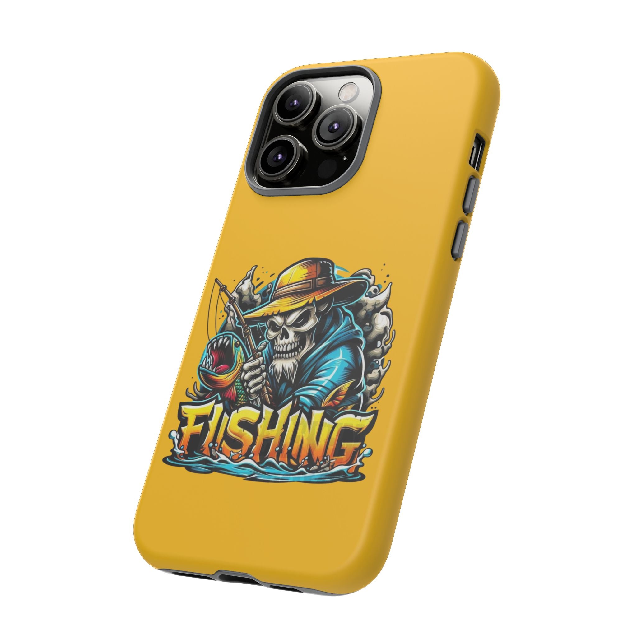 Skull Fisherman – Extreme Fishing iPhone Case