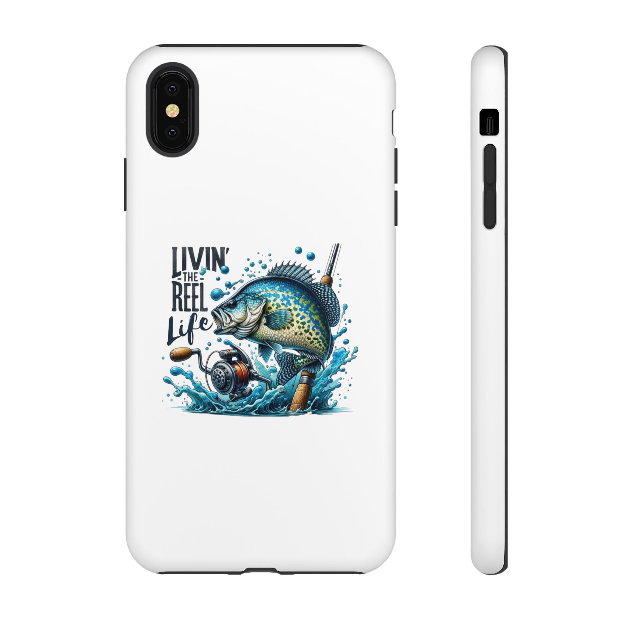 Livin’ The Reel Life – Crappie Fishing iPhone Case