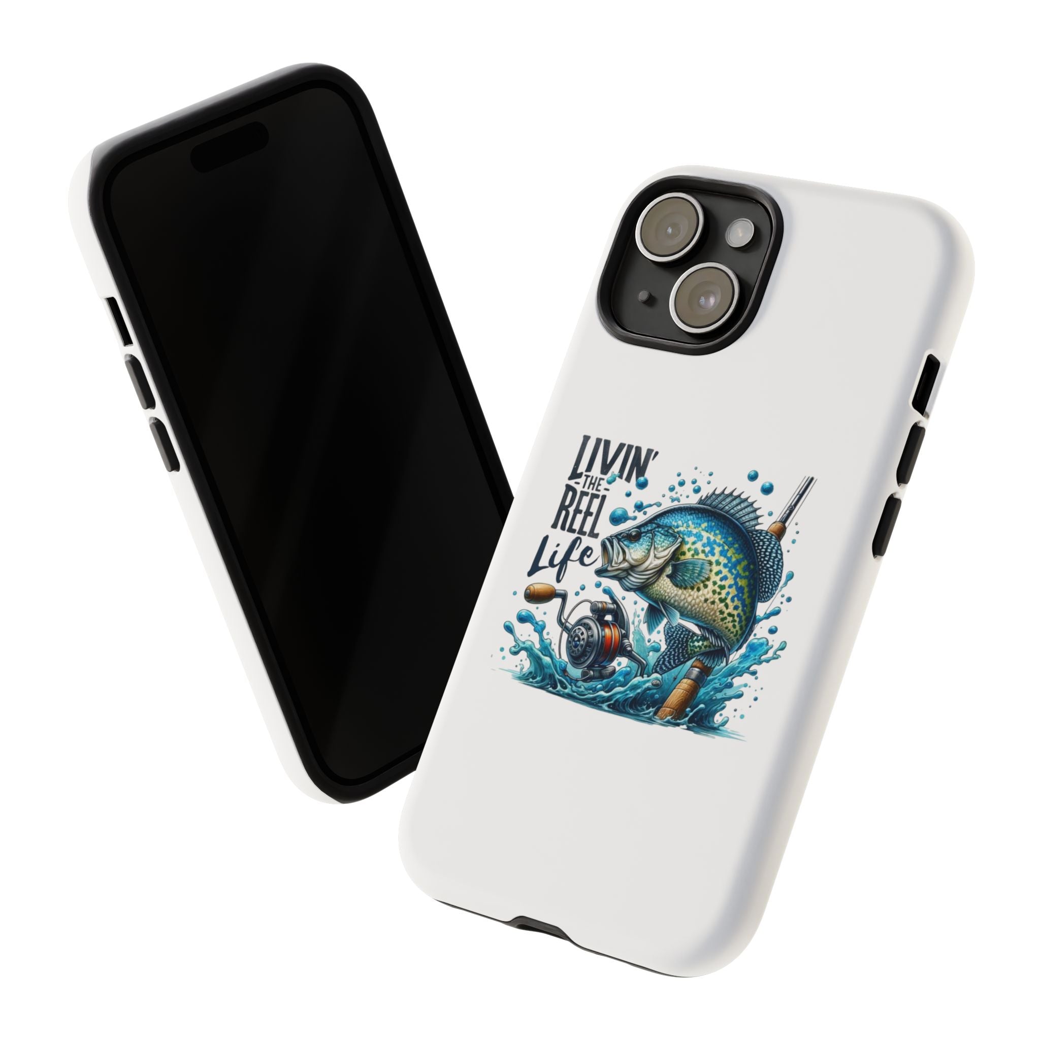 Livin’ The Reel Life – Crappie Fishing iPhone Case