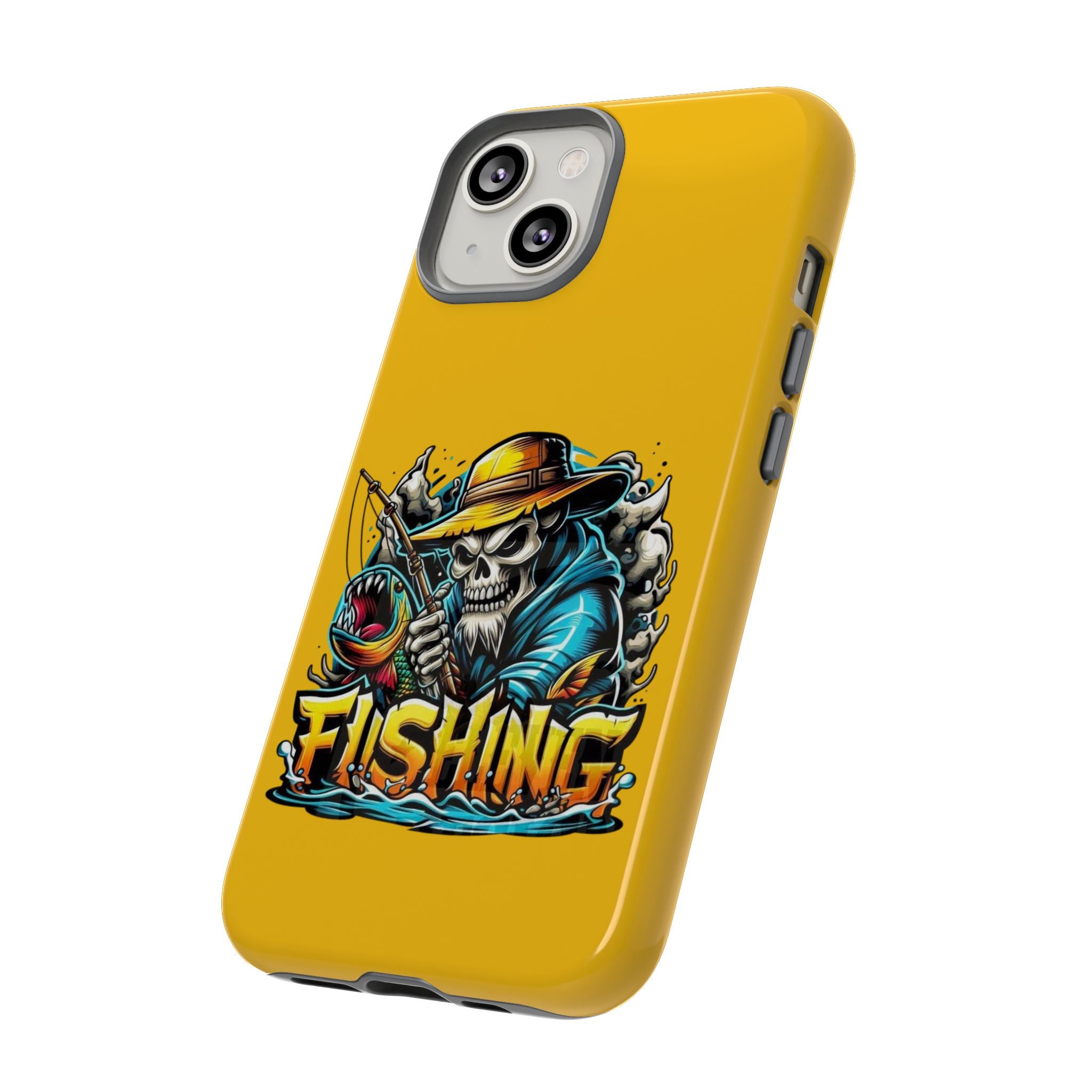 Skull Fisherman – Extreme Fishing iPhone Case