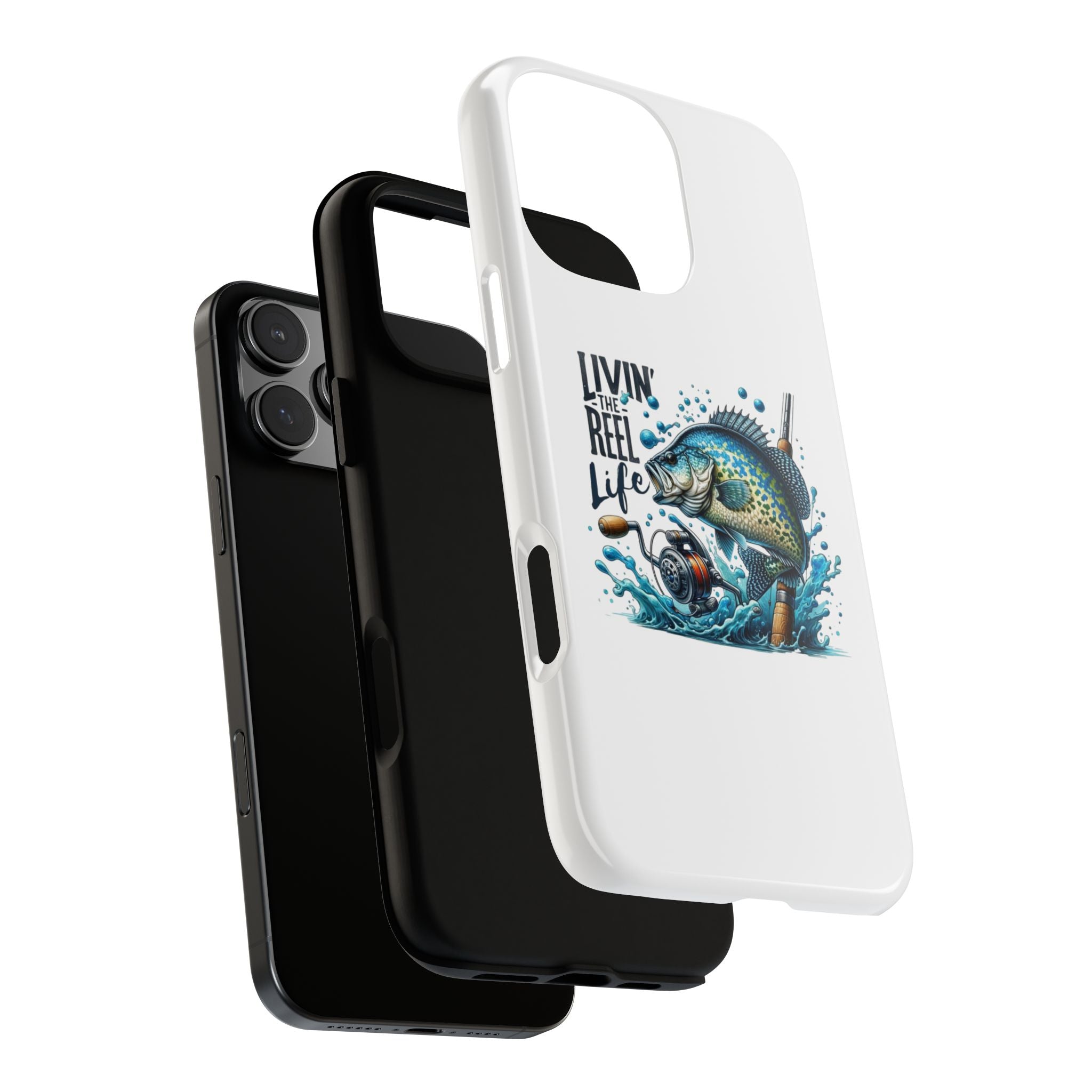 Livin’ The Reel Life – Crappie Fishing iPhone Case