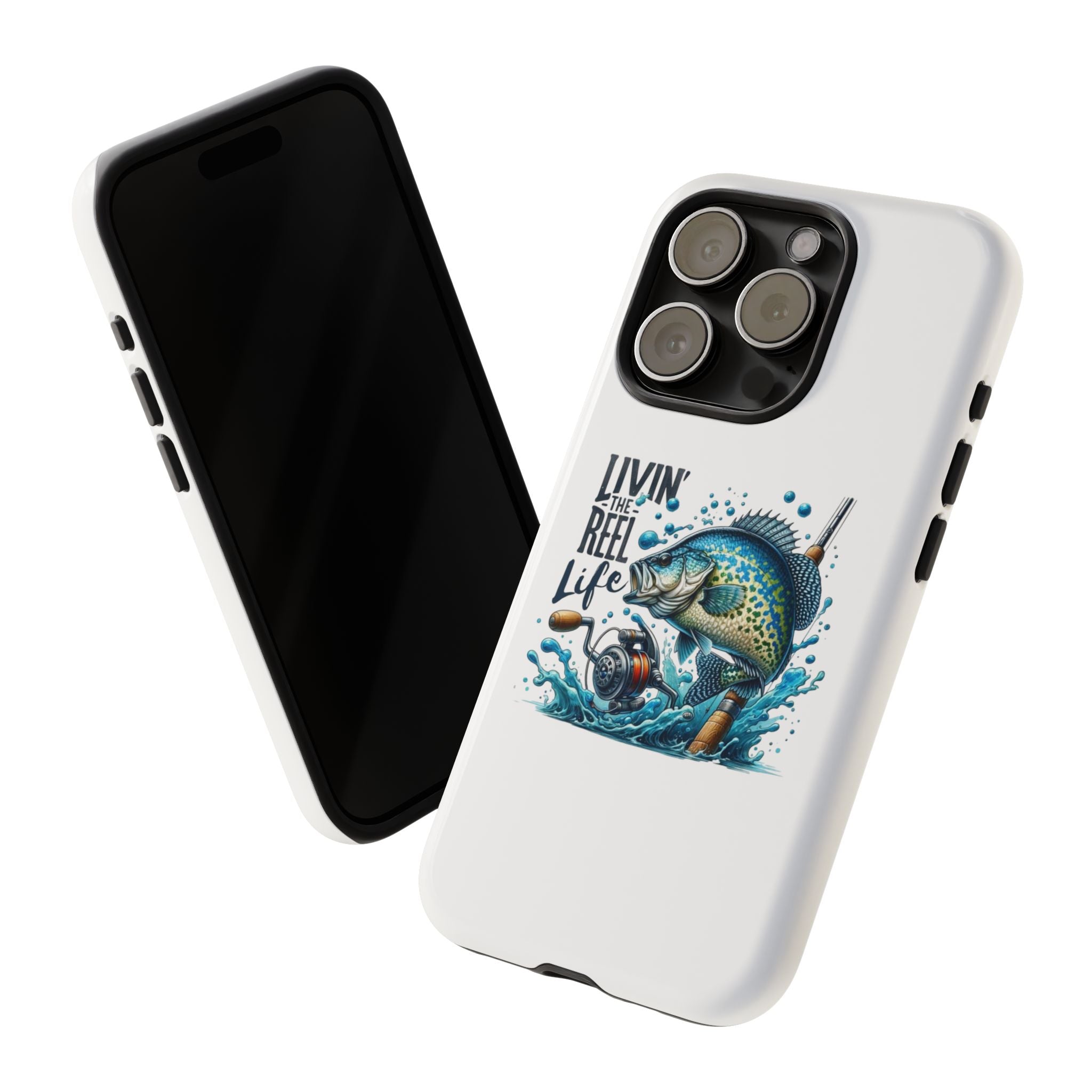 Livin’ The Reel Life – Crappie Fishing iPhone Case