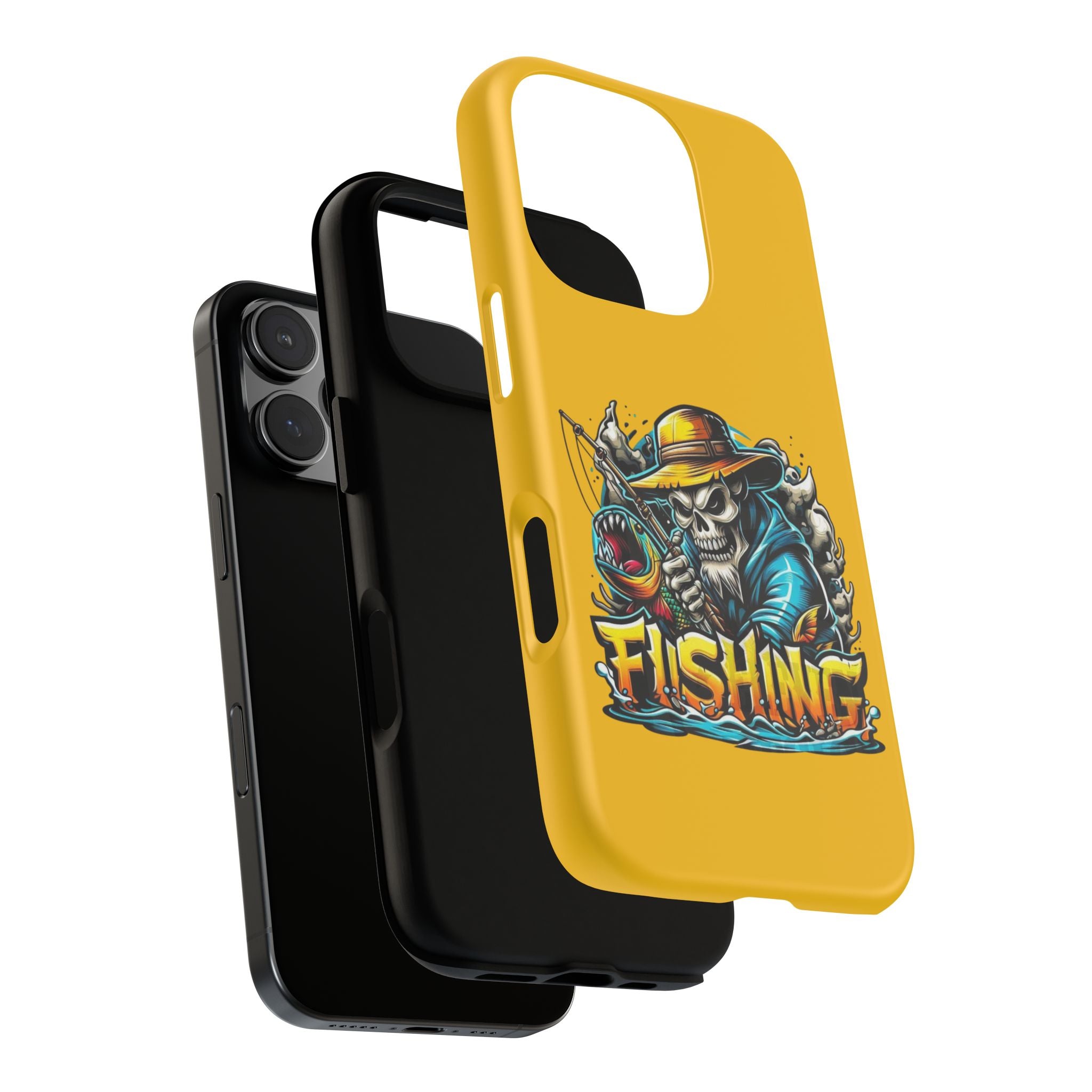 Skull Fisherman – Extreme Fishing iPhone Case