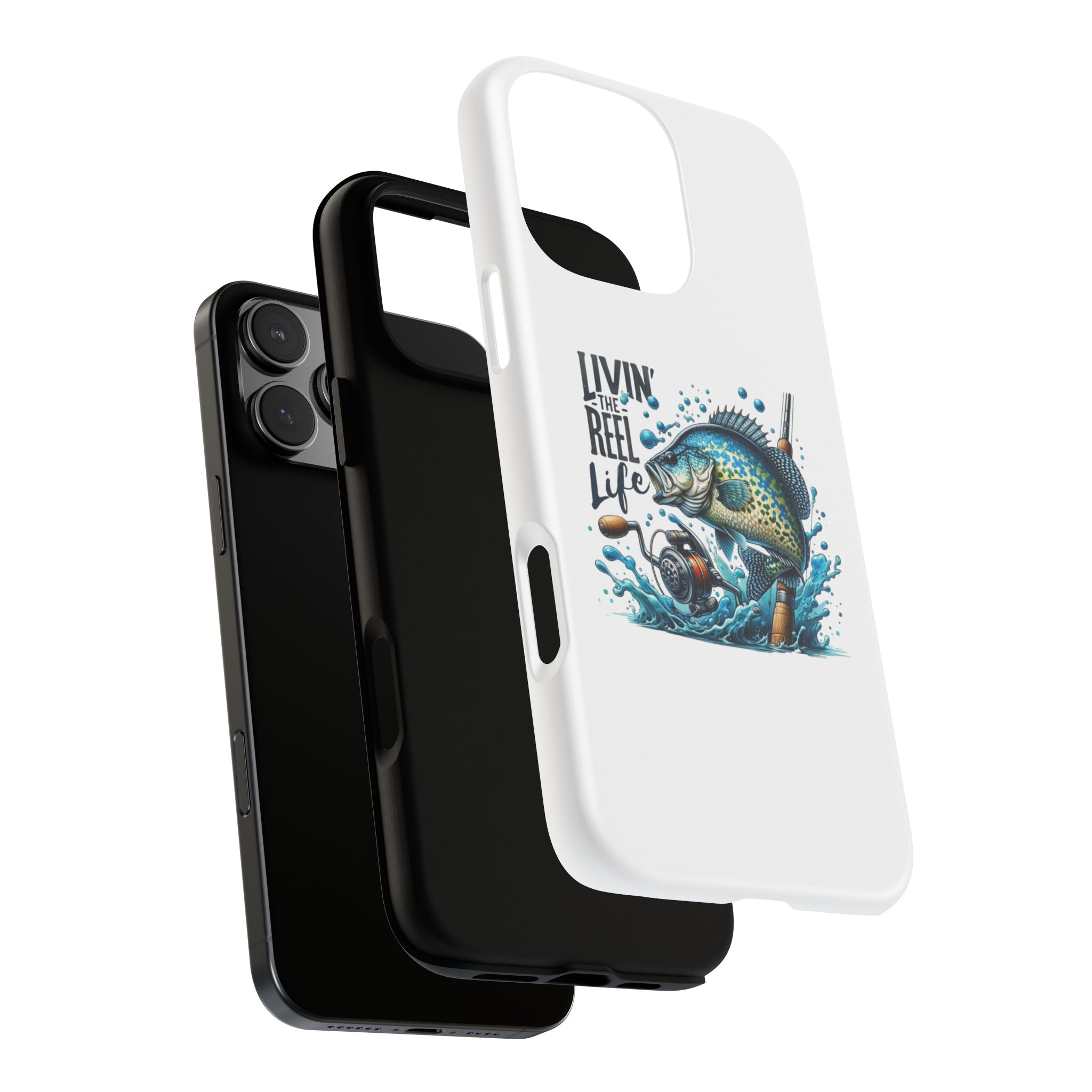 Livin’ The Reel Life – Crappie Fishing iPhone Case