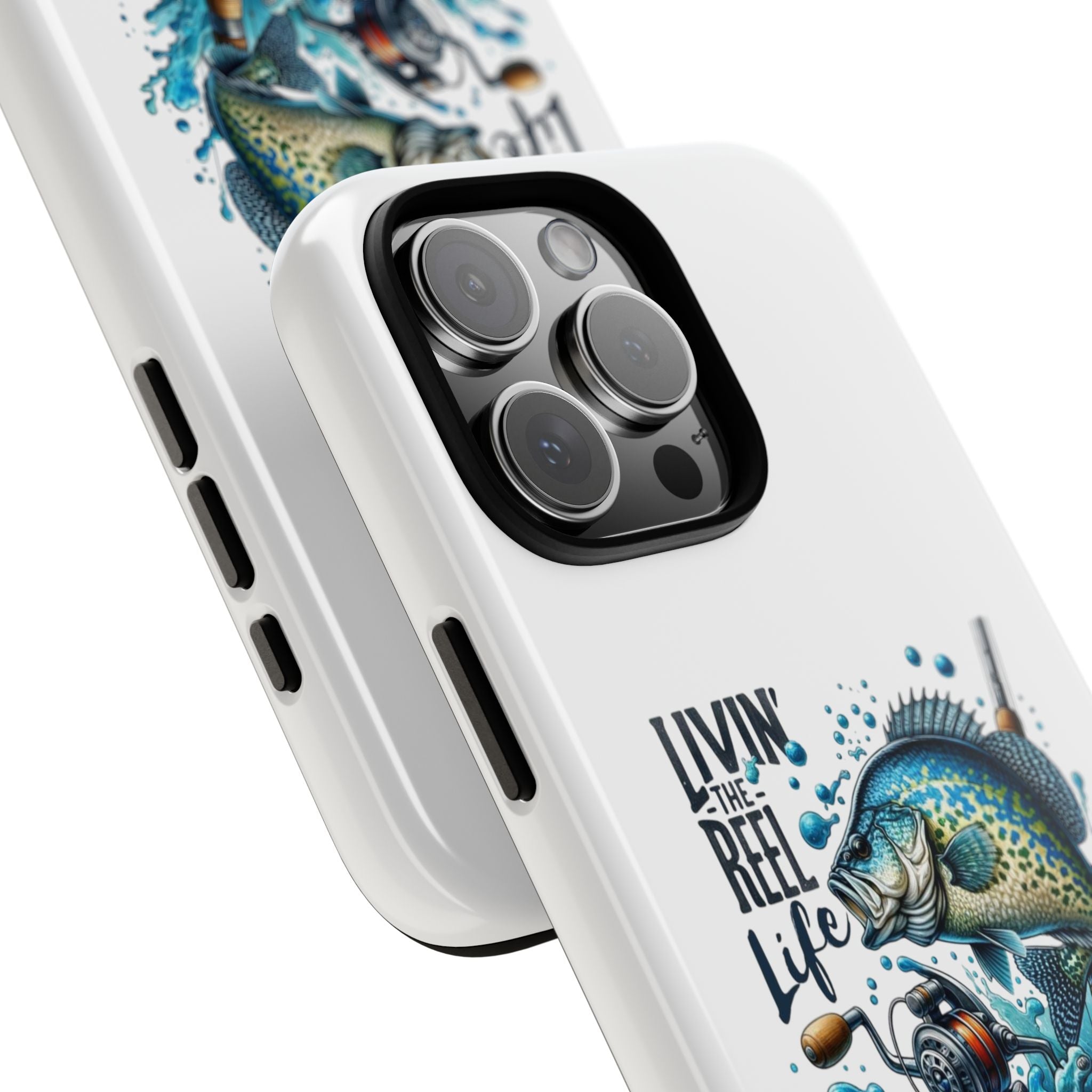 Livin’ The Reel Life – Crappie Fishing iPhone Case