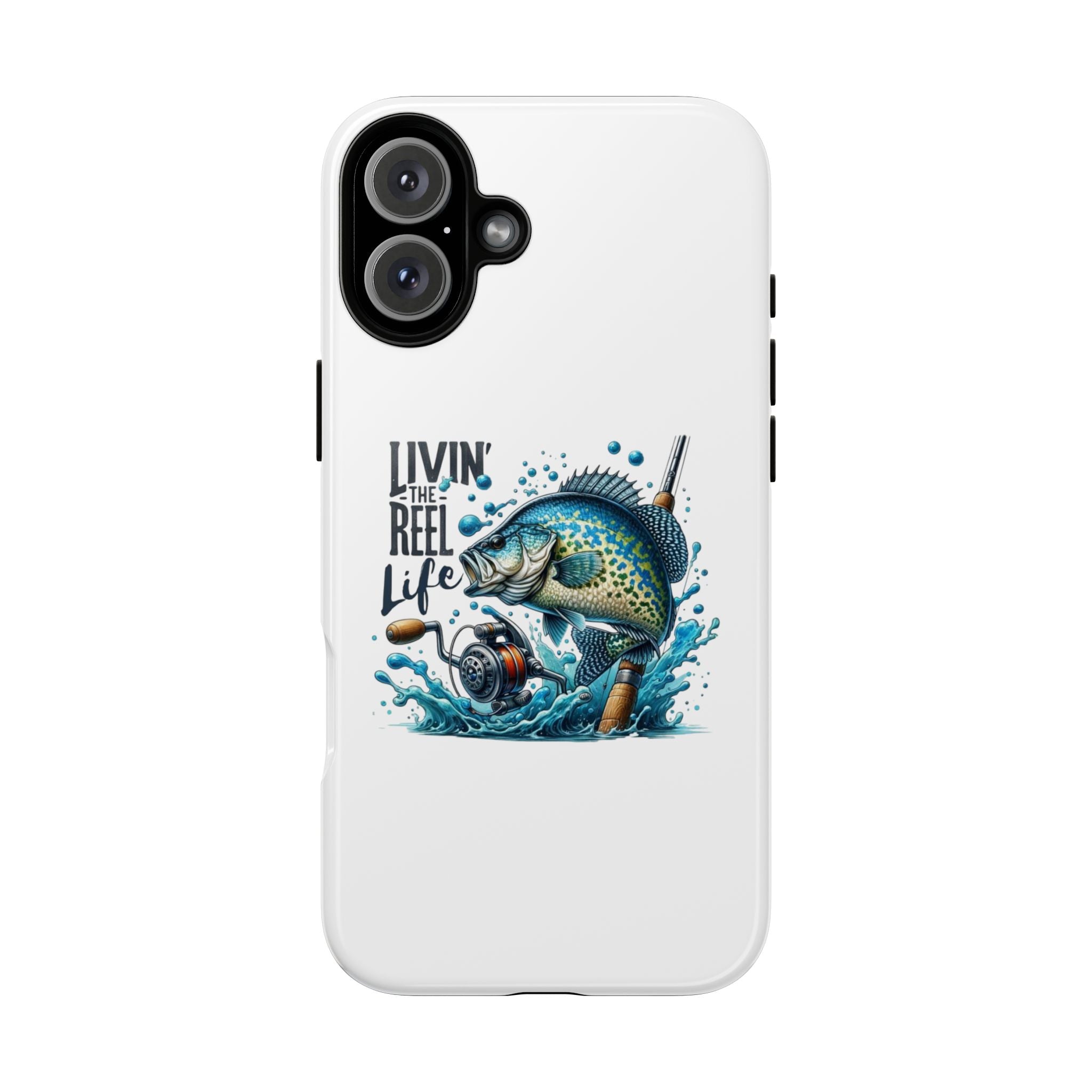 Livin’ The Reel Life – Crappie Fishing iPhone Case