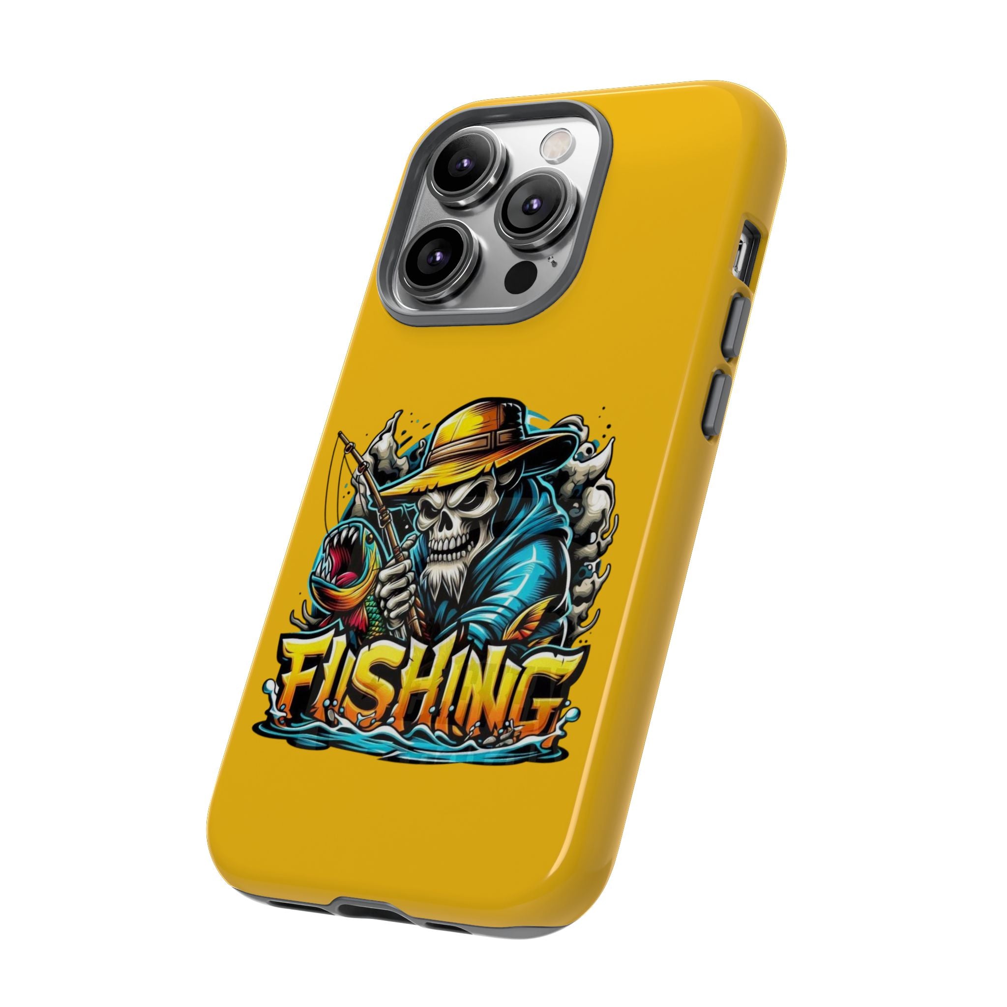 Skull Fisherman – Extreme Fishing iPhone Case