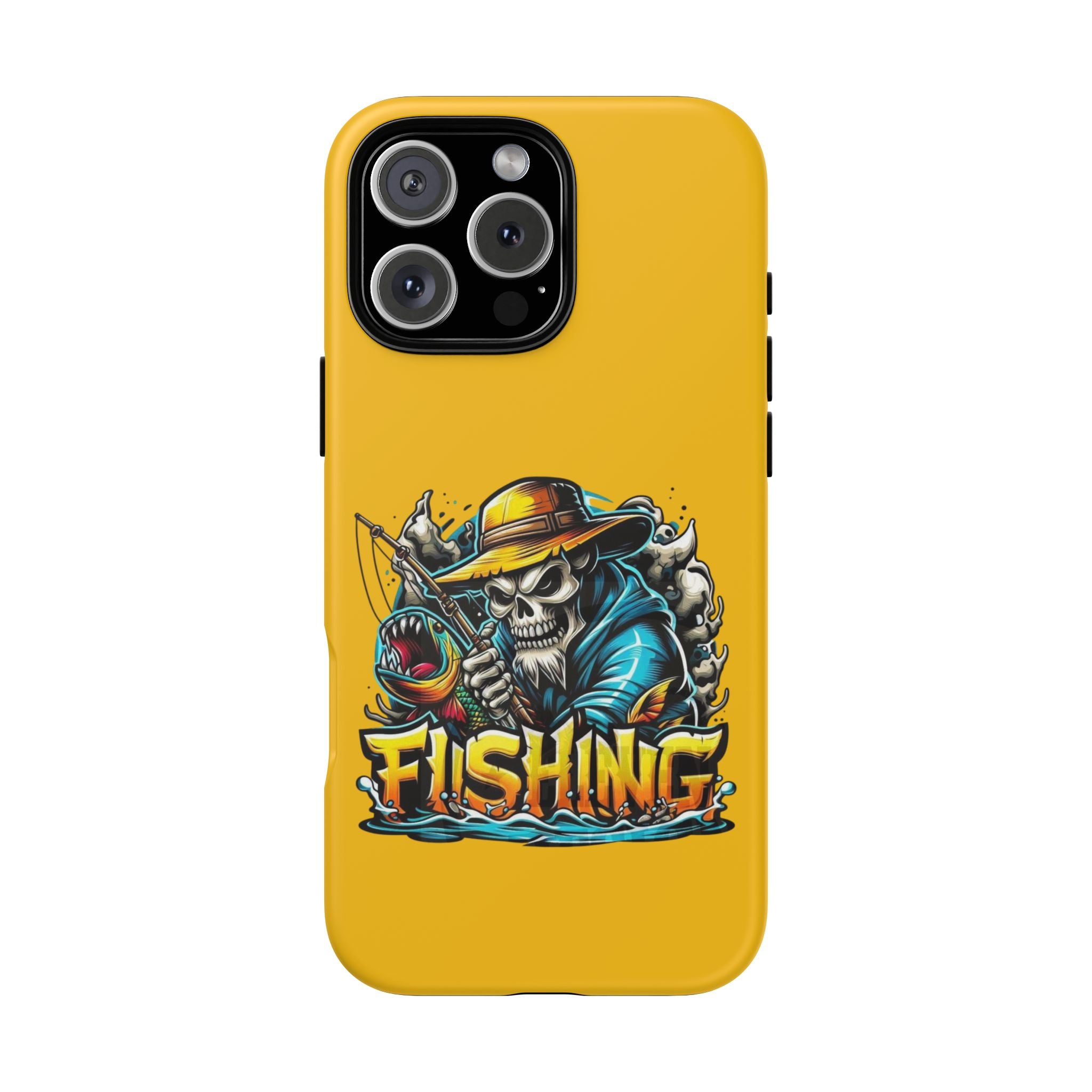 Skull Fisherman – Extreme Fishing iPhone Case