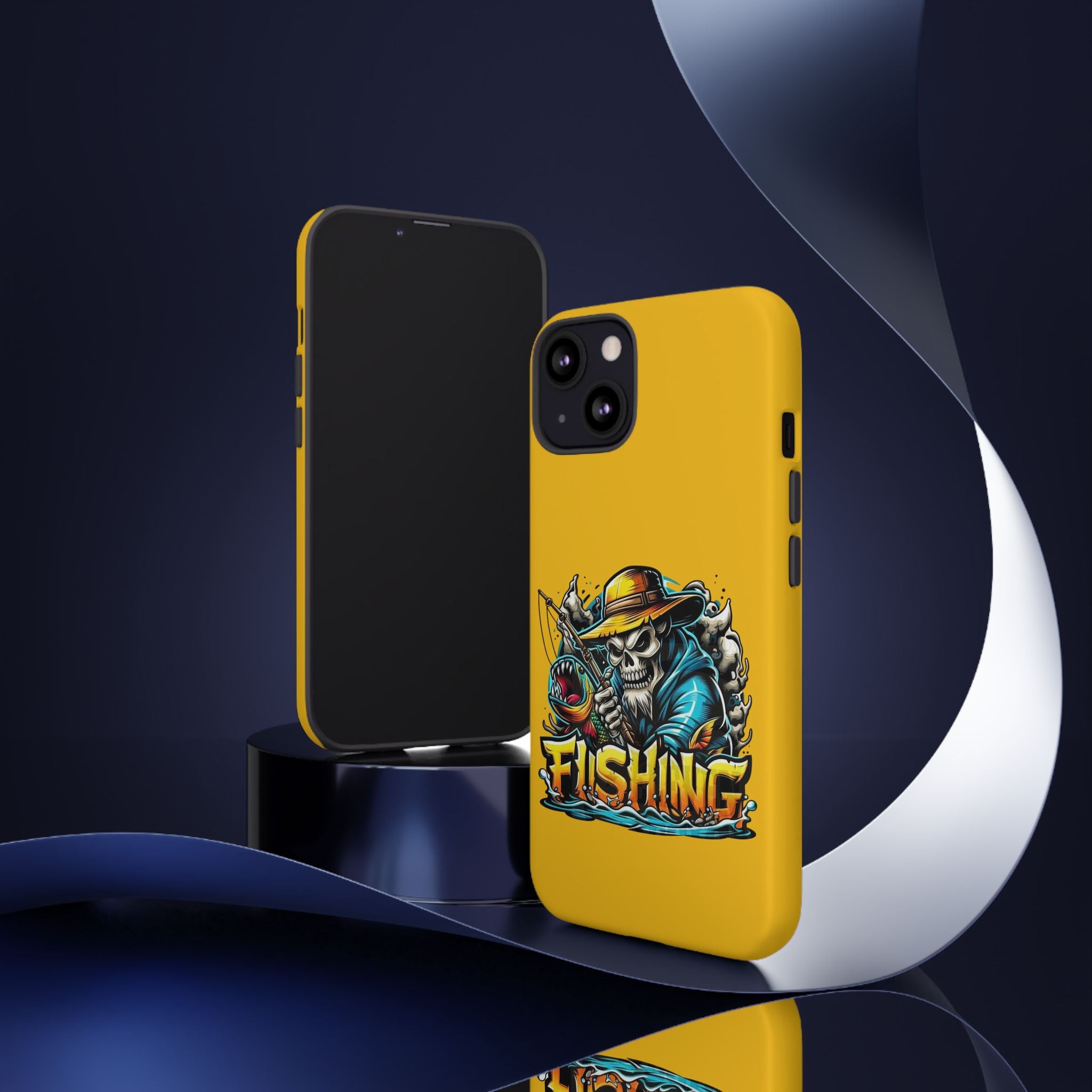 Skull Fisherman – Extreme Fishing iPhone Case