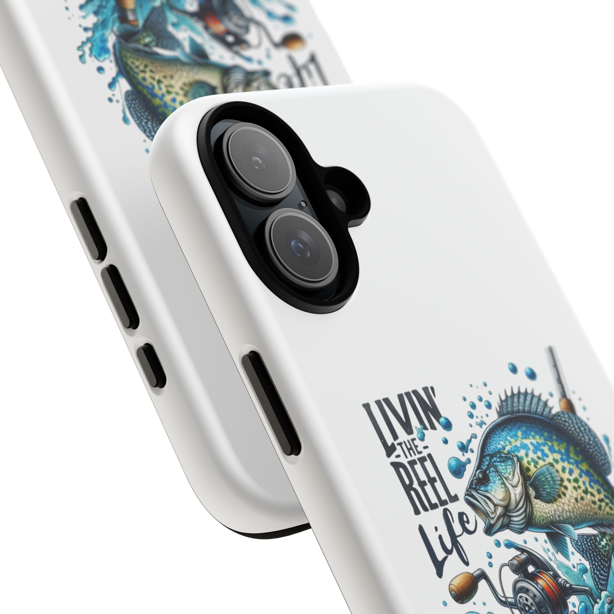 Livin’ The Reel Life – Crappie Fishing iPhone Case