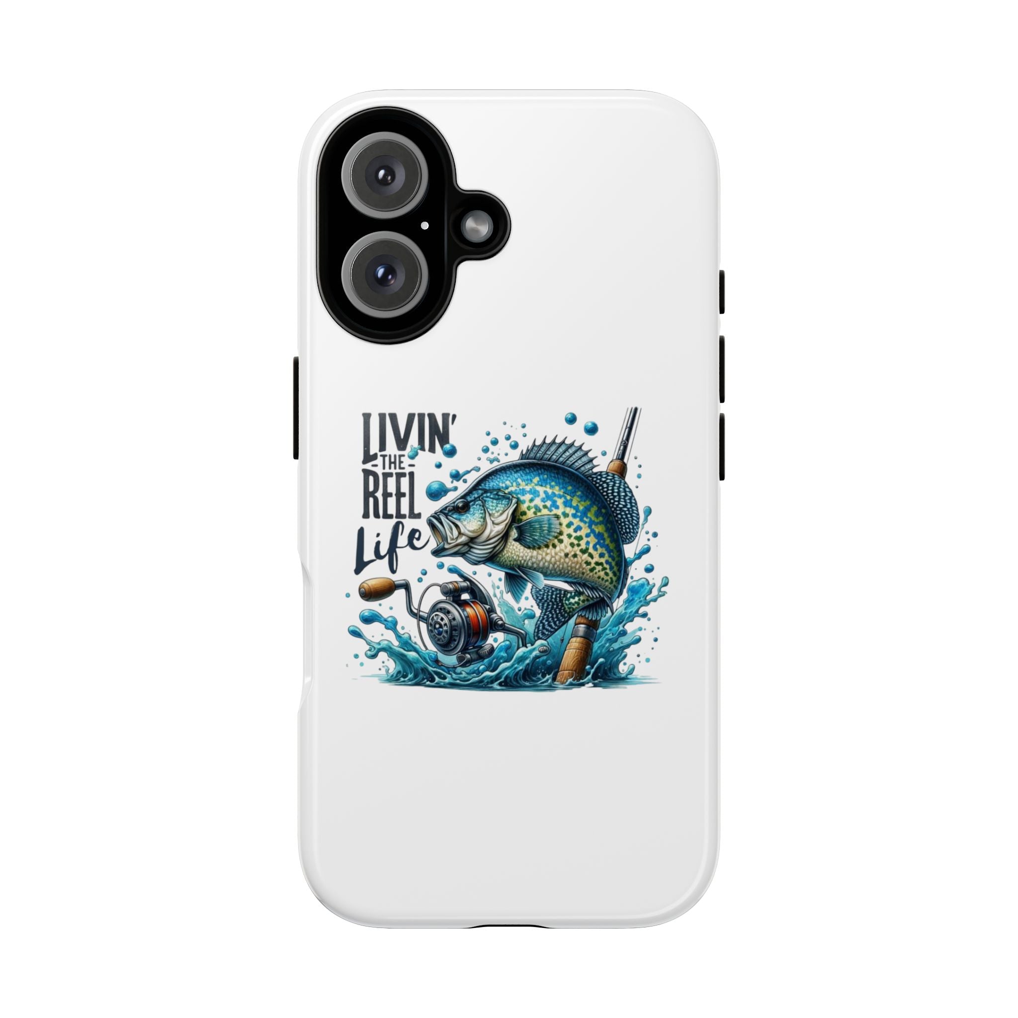 Livin’ The Reel Life – Crappie Fishing iPhone Case