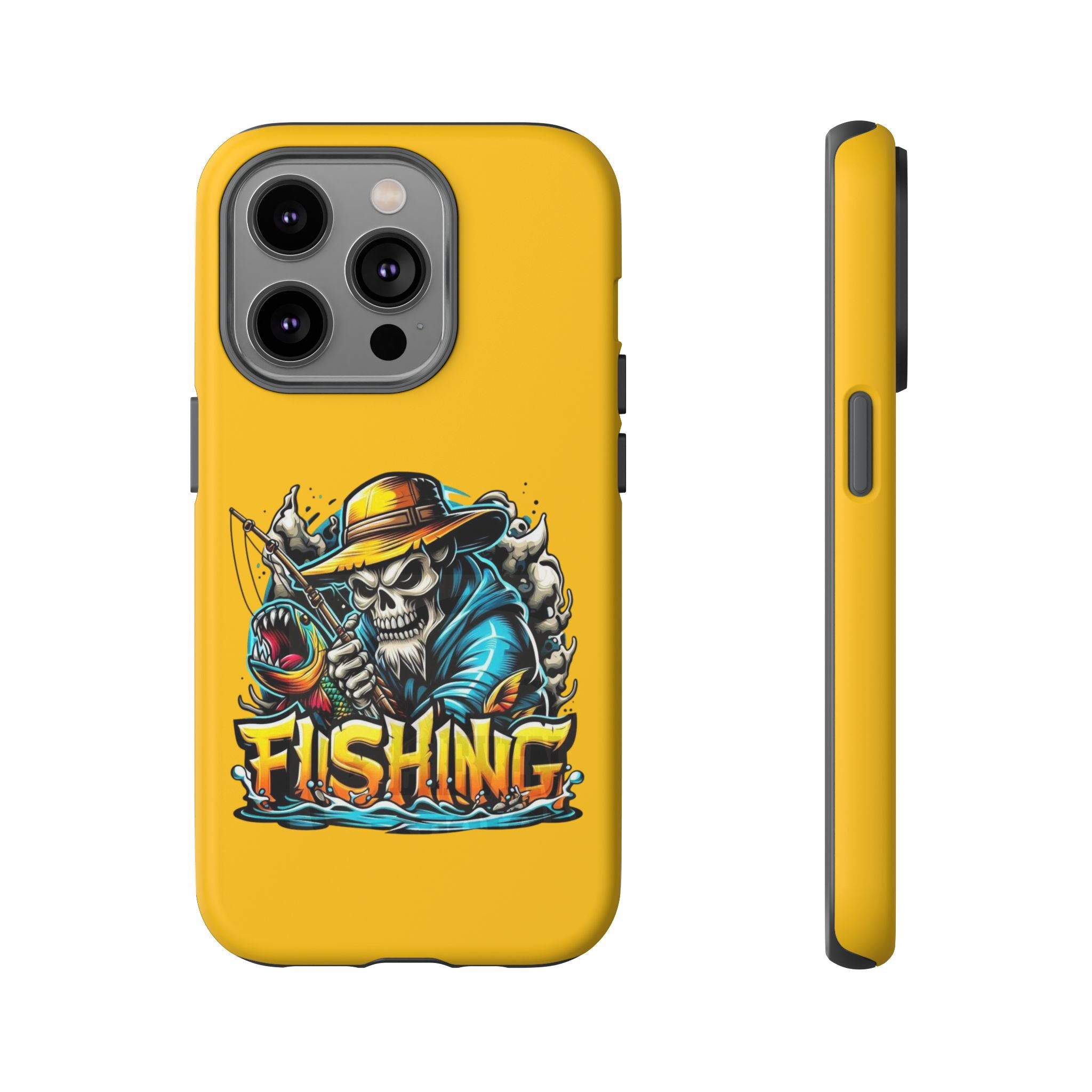 Skull Fisherman – Extreme Fishing iPhone Case