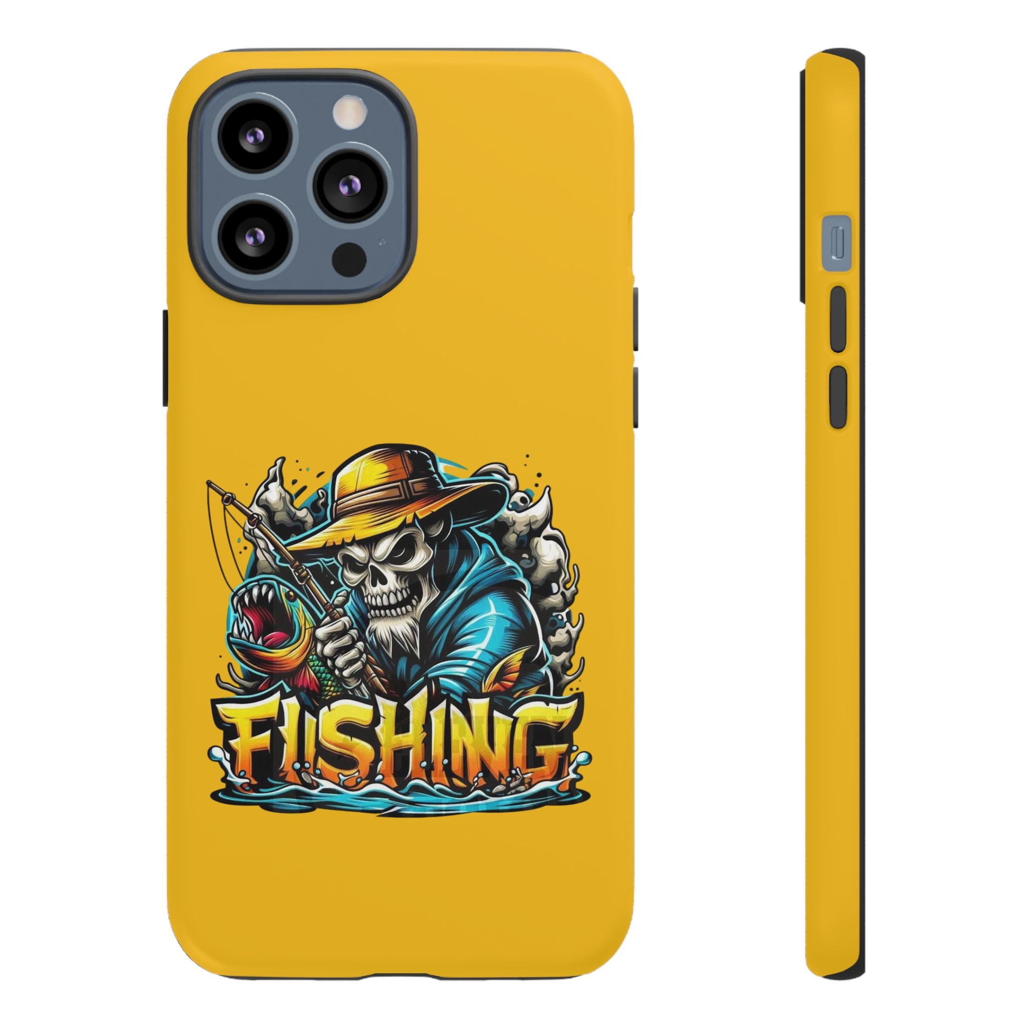 Skull Fisherman – Extreme Fishing iPhone Case