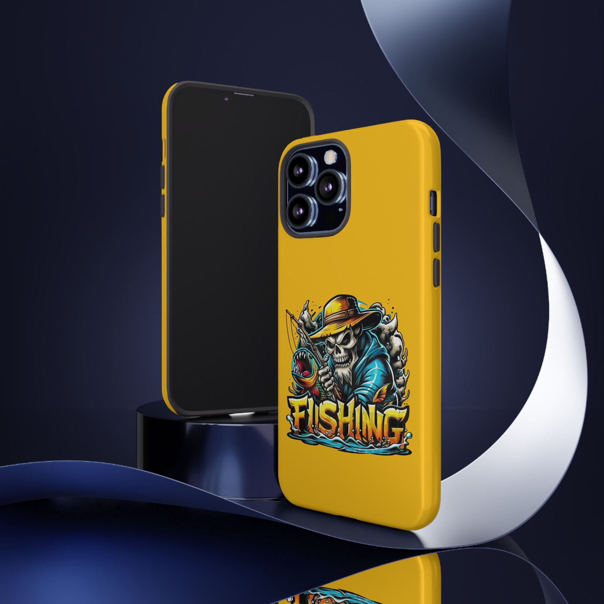 Skull Fisherman – Extreme Fishing iPhone Case