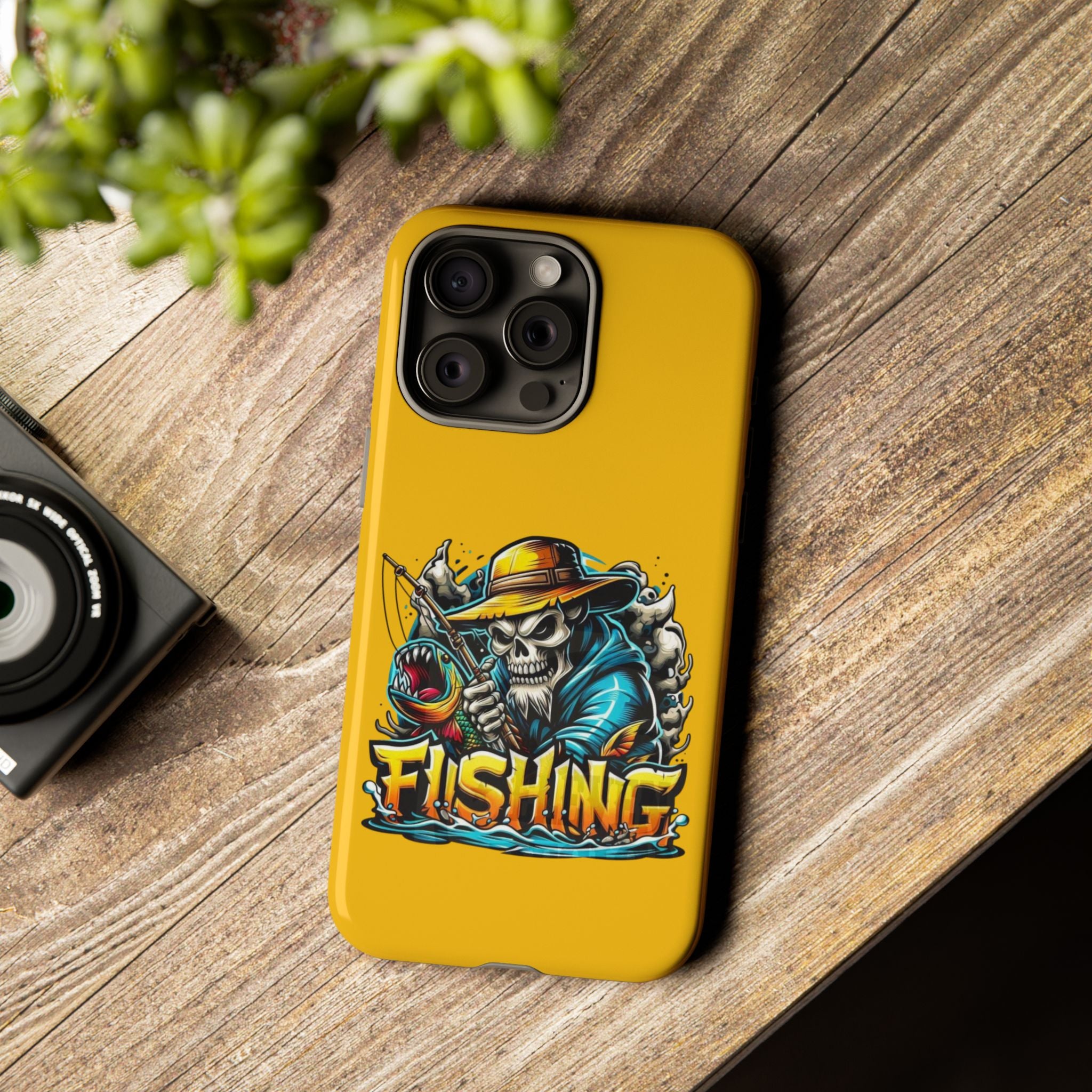 Skull Fisherman – Extreme Fishing iPhone Case