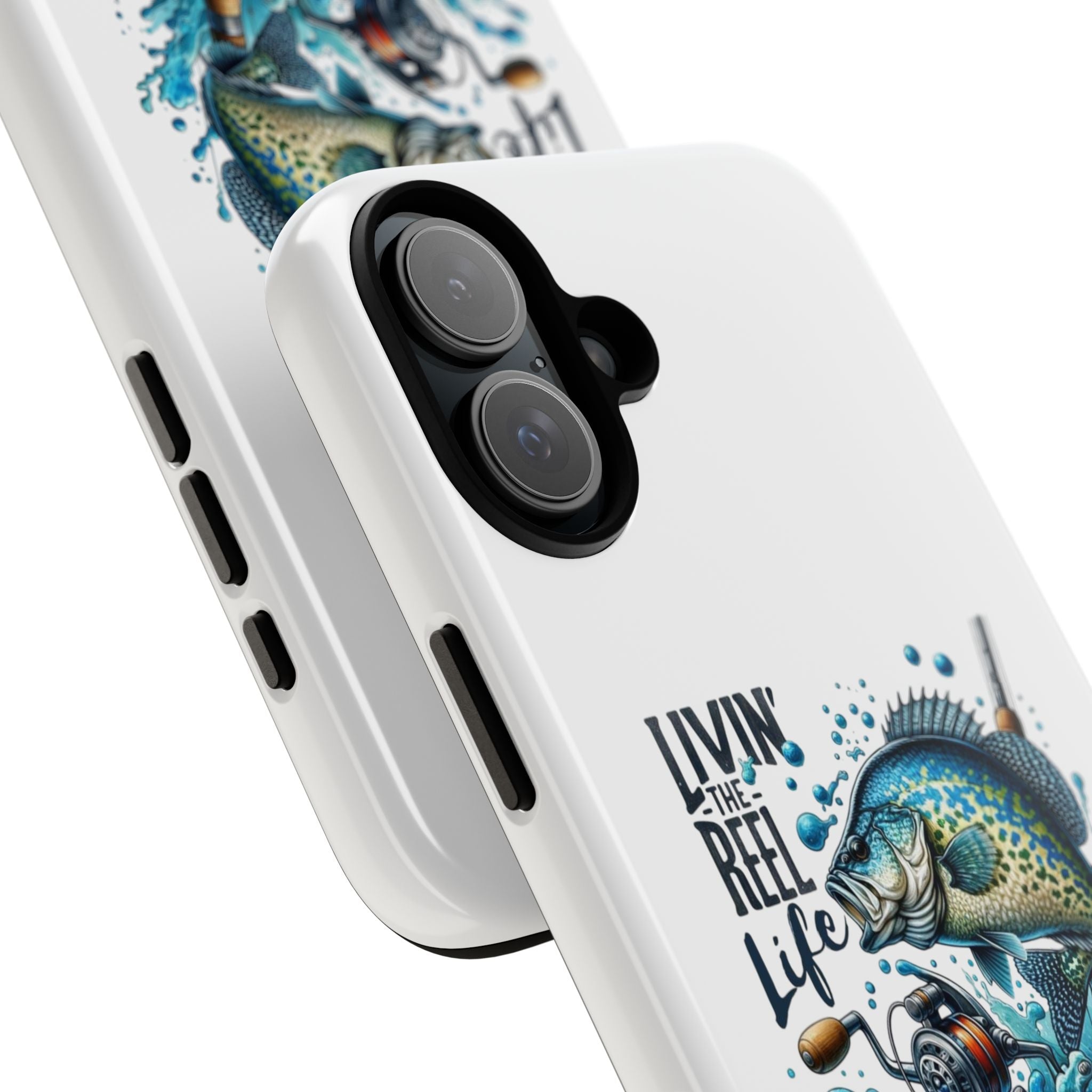 Livin’ The Reel Life – Crappie Fishing iPhone Case