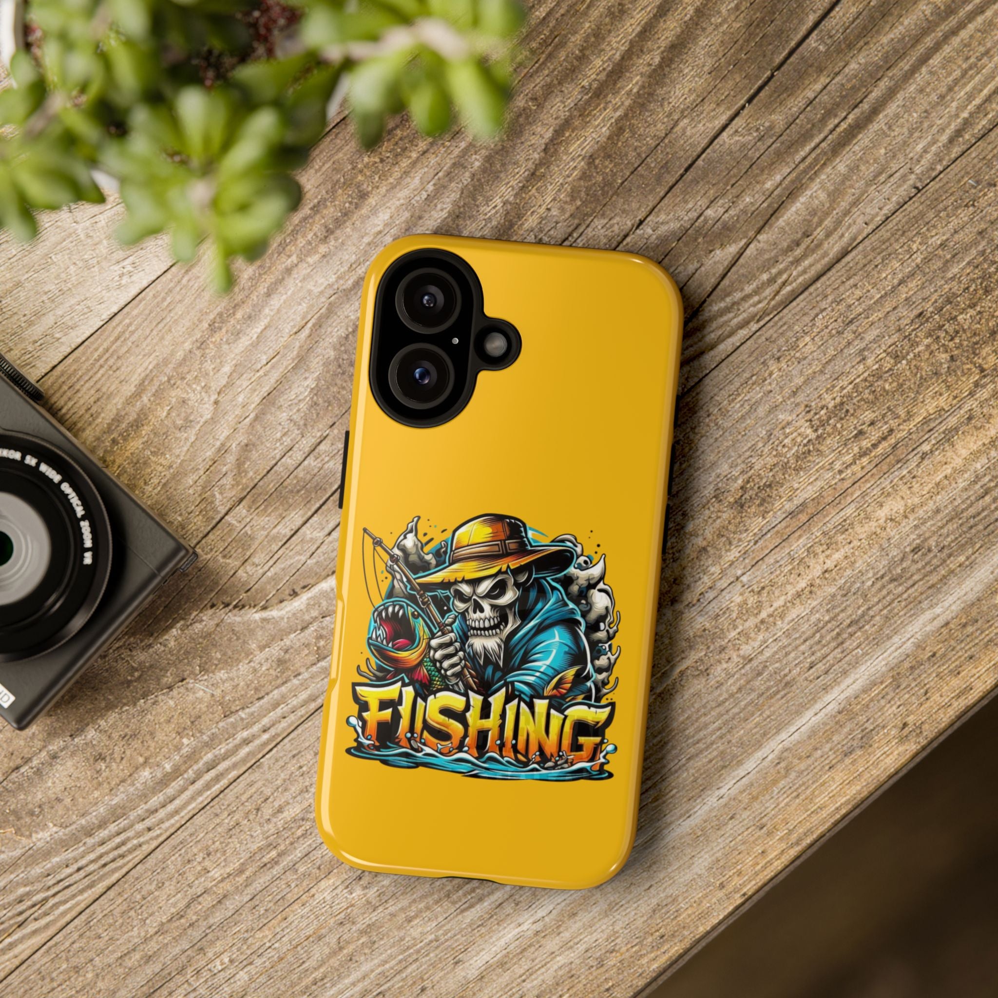 Skull Fisherman – Extreme Fishing iPhone Case