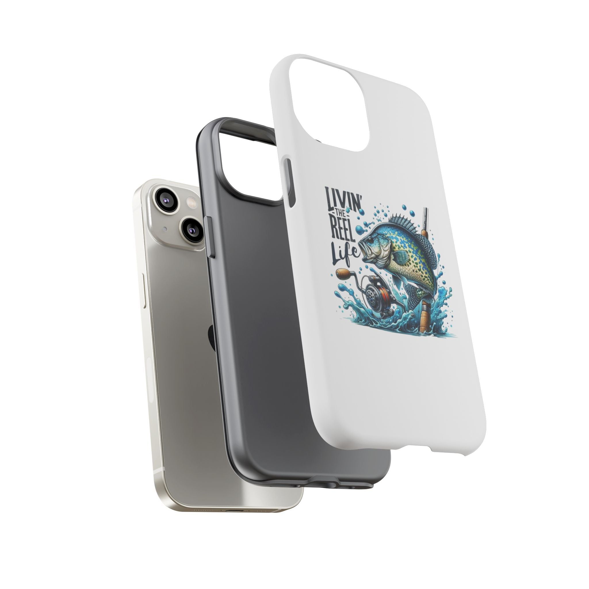 Livin’ The Reel Life – Crappie Fishing iPhone Case