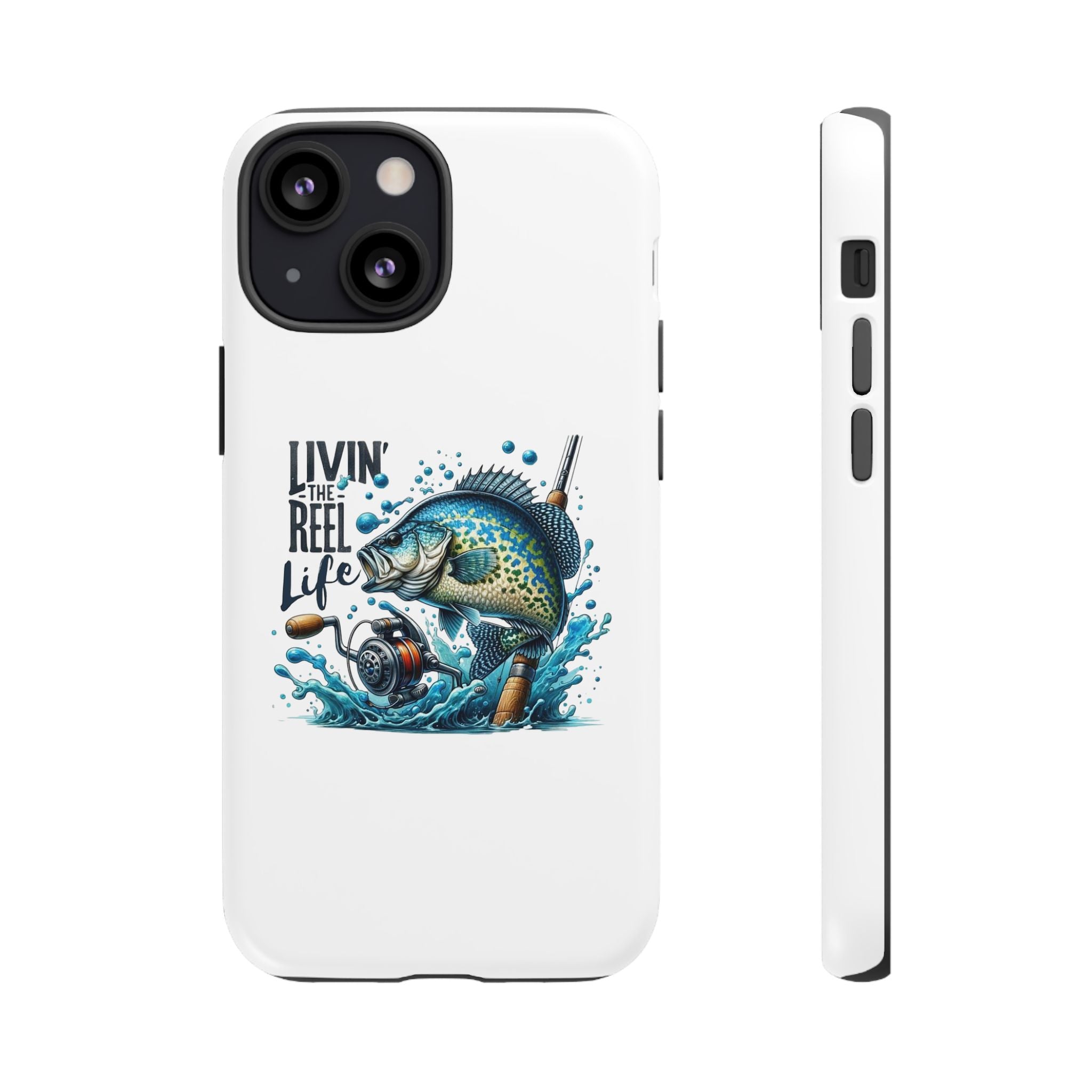 Livin’ The Reel Life – Crappie Fishing iPhone Case