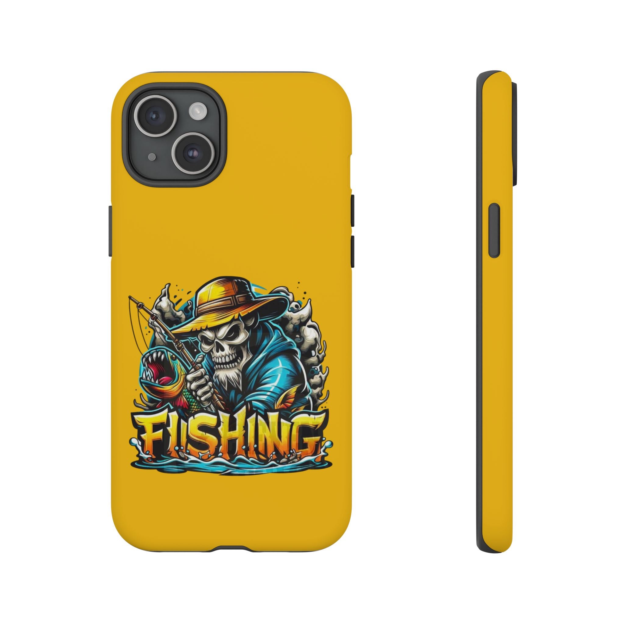 Skull Fisherman – Extreme Fishing iPhone Case