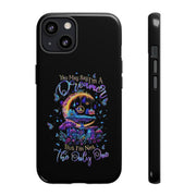 Dreamer Moon & Mushrooms – Neon Psychedelic iPhone Case