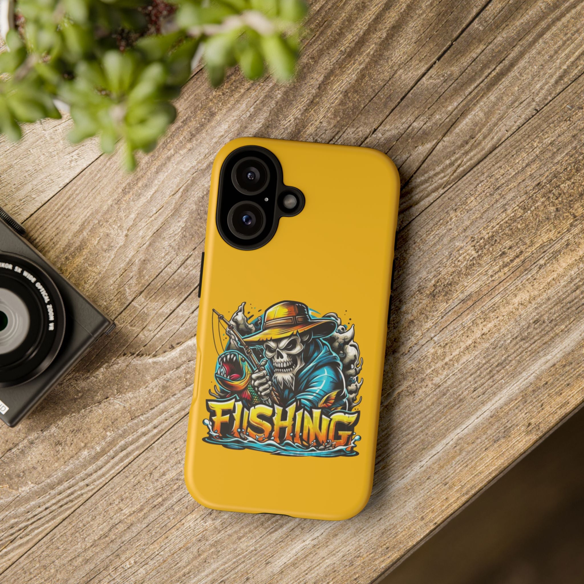 Skull Fisherman – Extreme Fishing iPhone Case