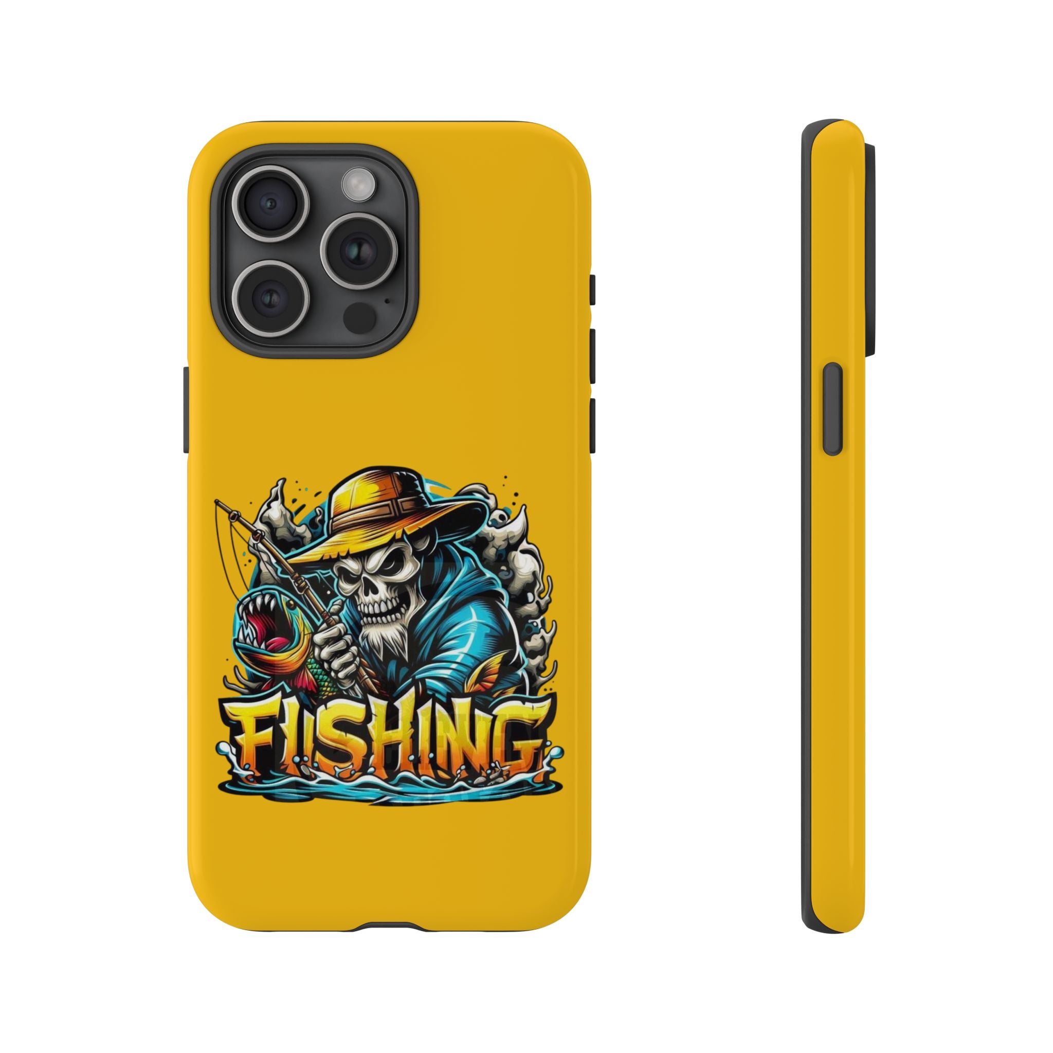 Skull Fisherman – Extreme Fishing iPhone Case