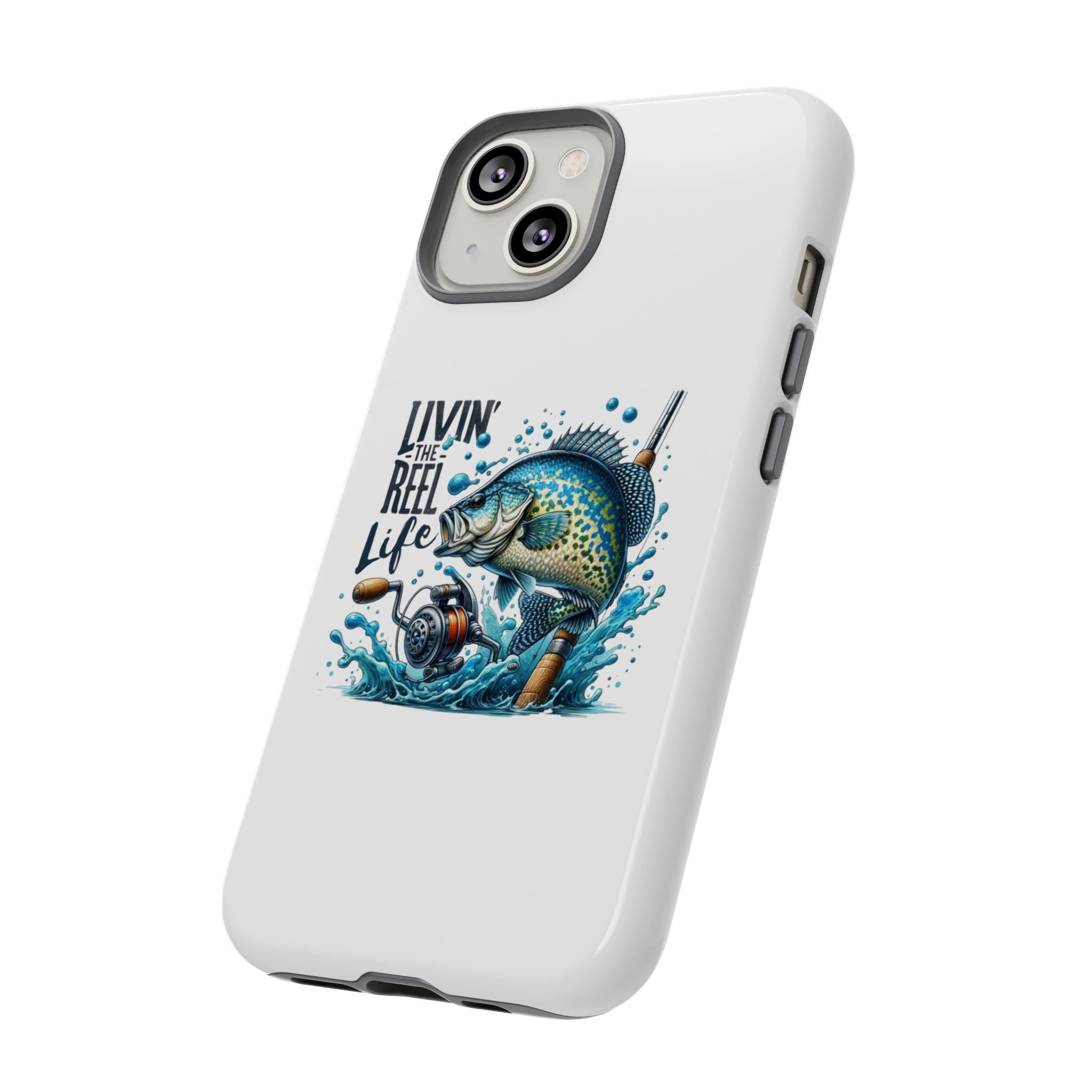 Livin’ The Reel Life – Crappie Fishing iPhone Case