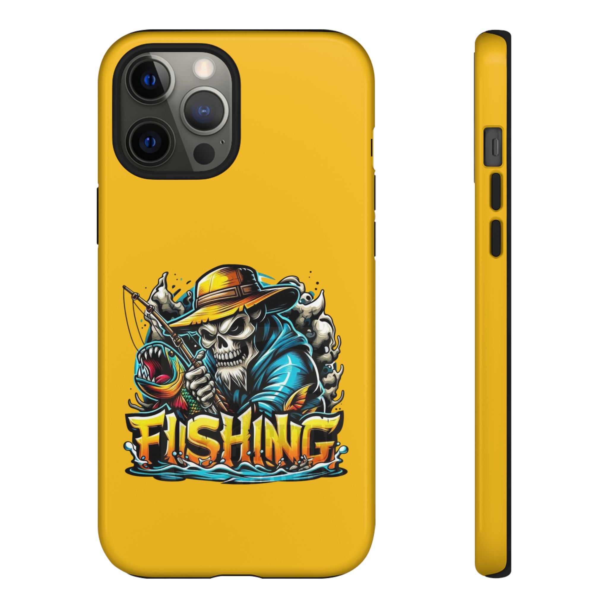 Skull Fisherman – Extreme Fishing iPhone Case