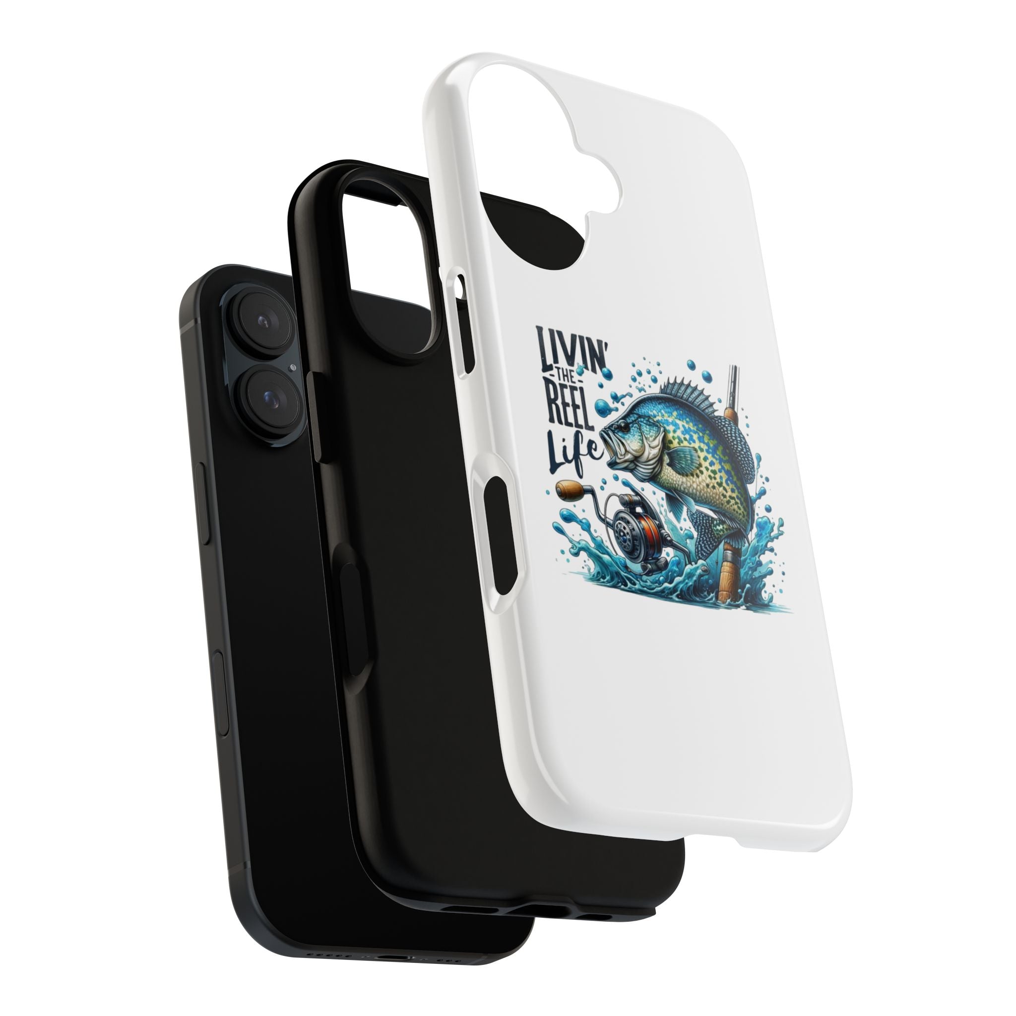 Livin’ The Reel Life – Crappie Fishing iPhone Case