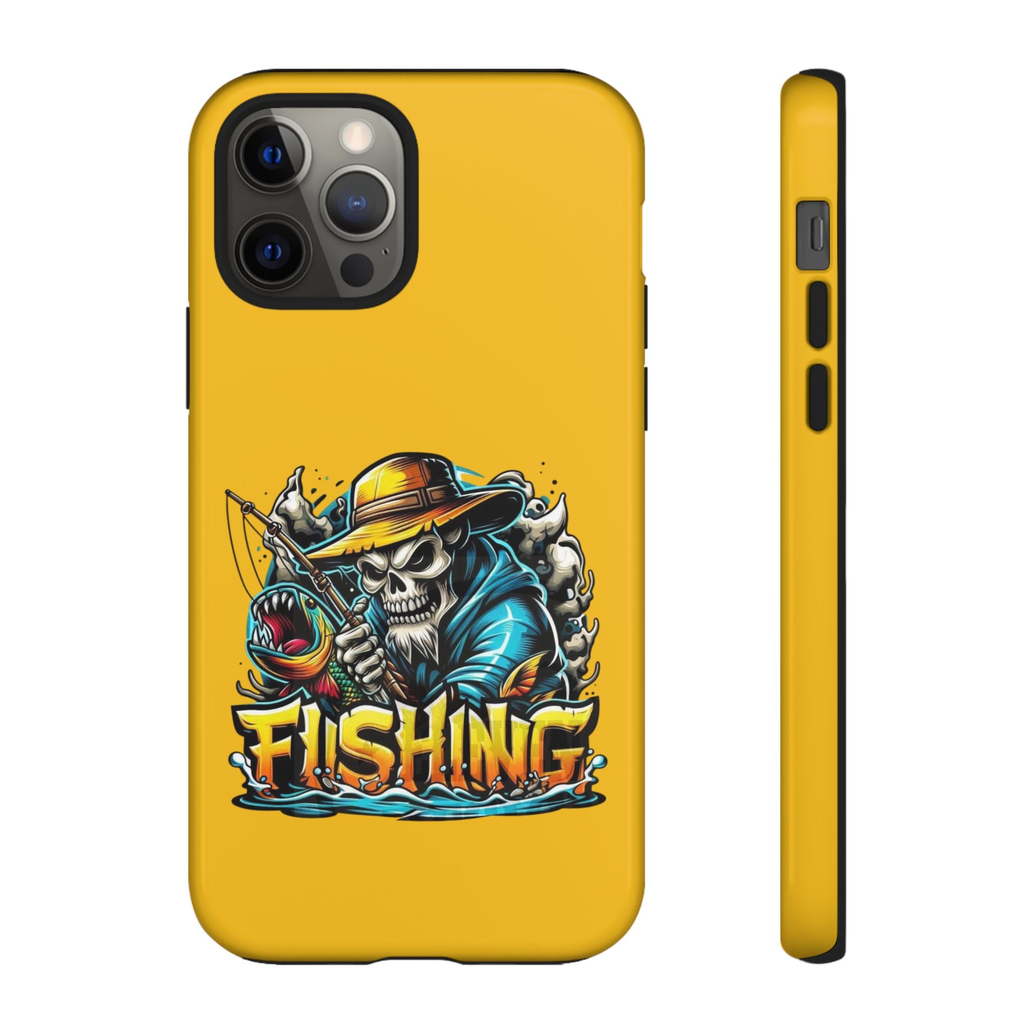 Skull Fisherman – Extreme Fishing iPhone Case