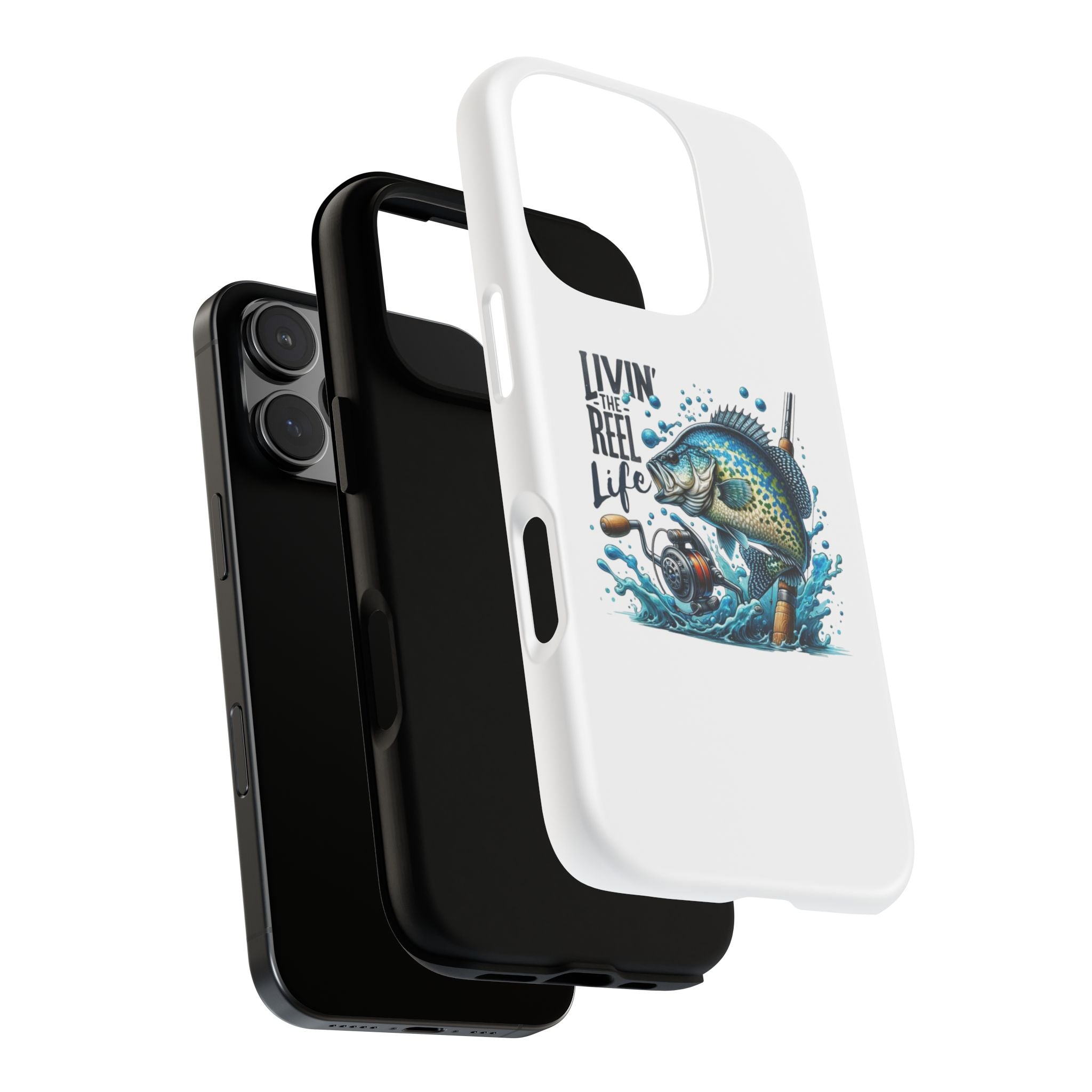 Livin’ The Reel Life – Crappie Fishing iPhone Case