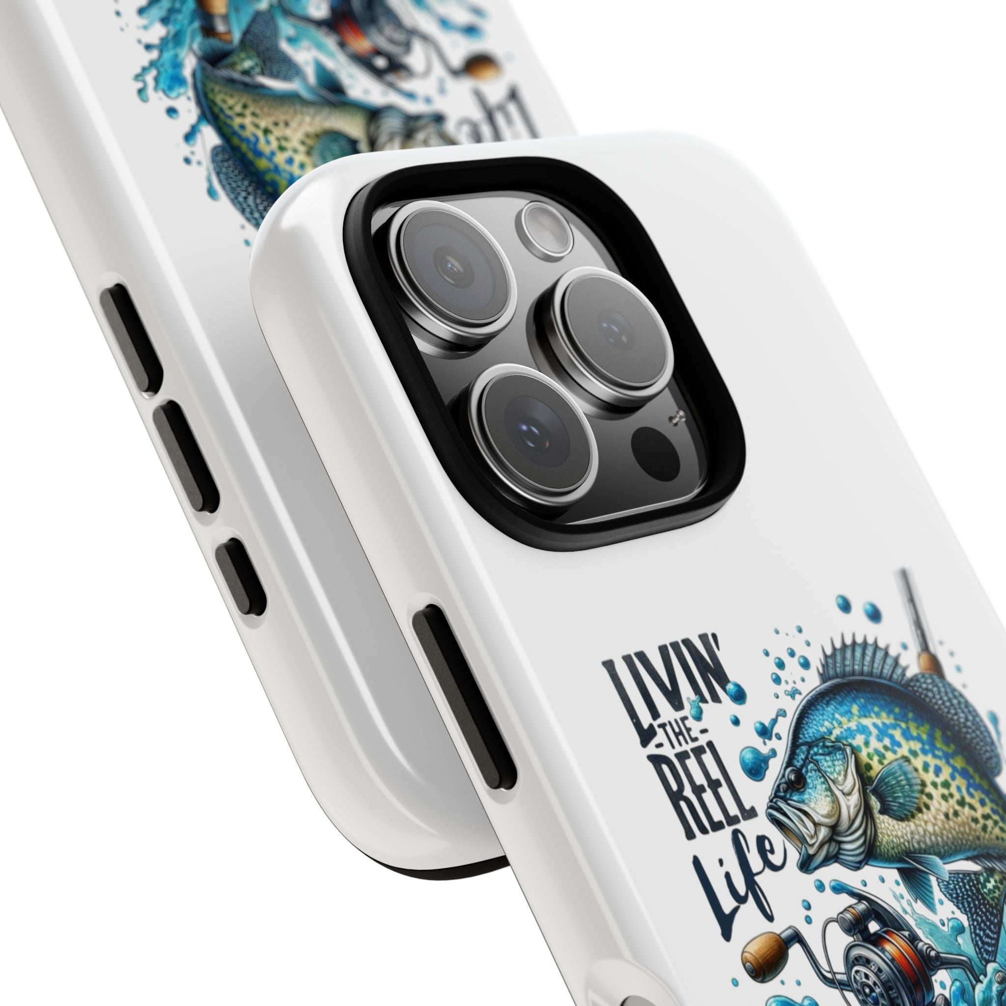 Livin’ The Reel Life – Crappie Fishing iPhone Case