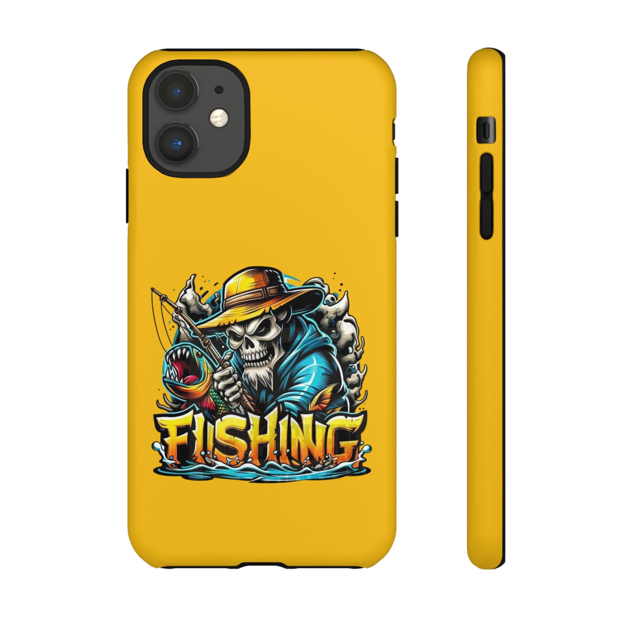 Skull Fisherman – Extreme Fishing iPhone Case