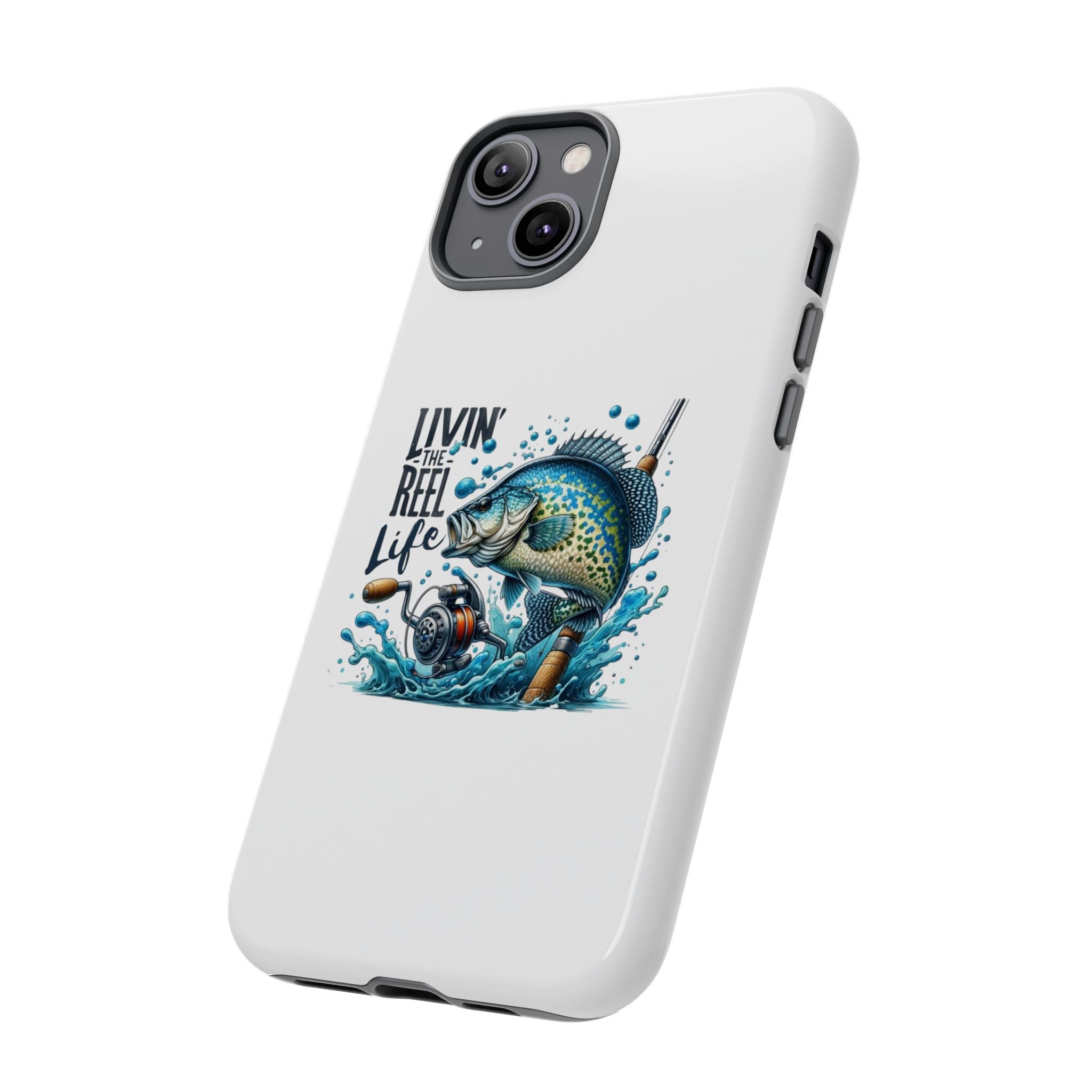 Livin’ The Reel Life – Crappie Fishing iPhone Case