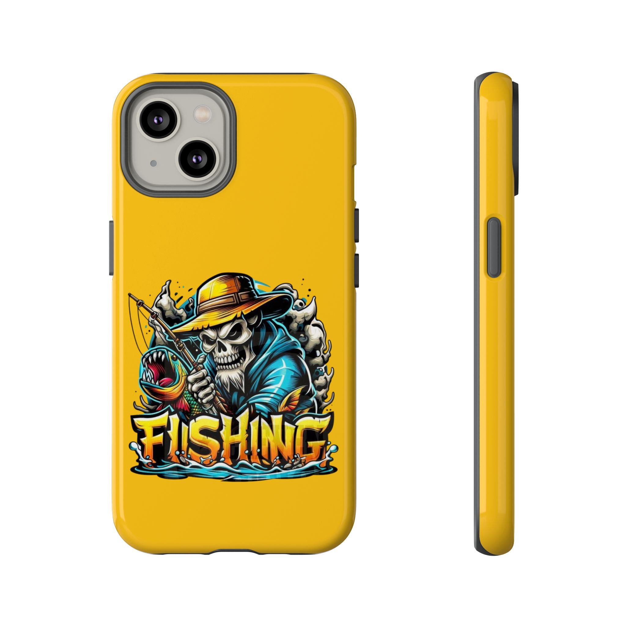 Skull Fisherman – Extreme Fishing iPhone Case