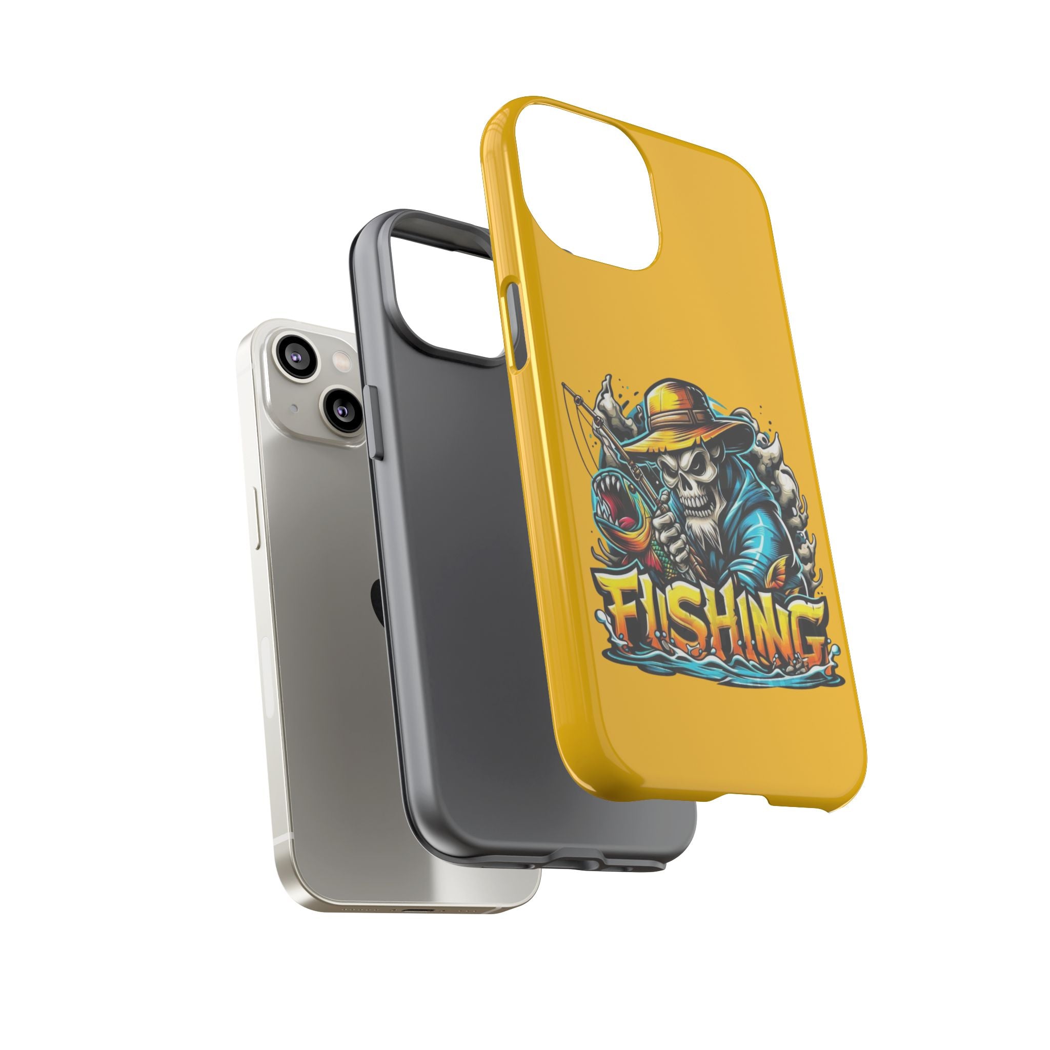 Skull Fisherman – Extreme Fishing iPhone Case