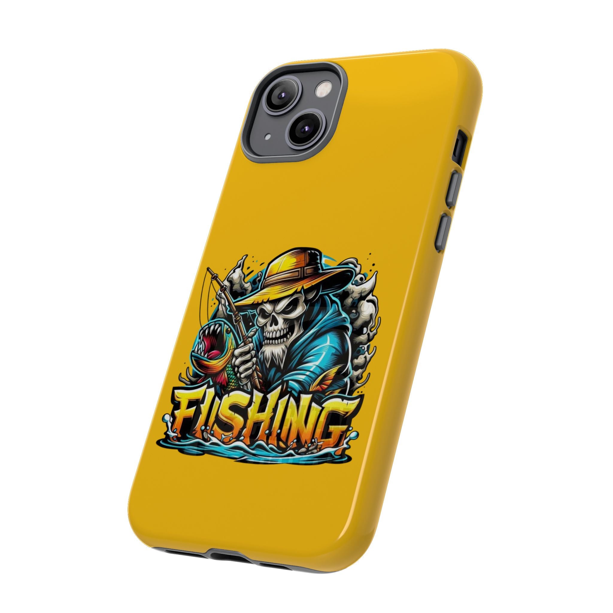Skull Fisherman – Extreme Fishing iPhone Case